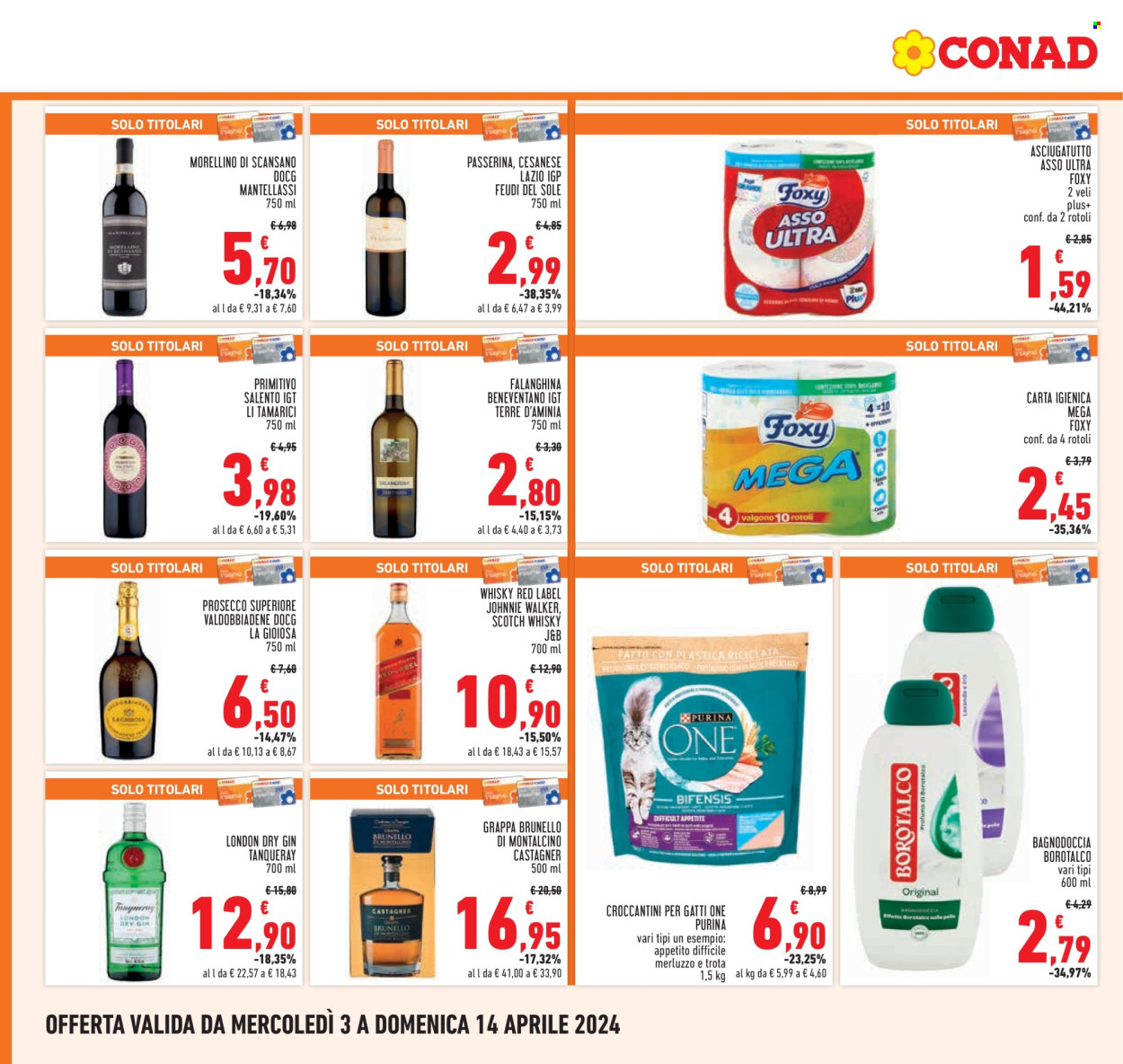Volantino Conad - 3/4/2024 - 14/4/2024. Pagina 18
