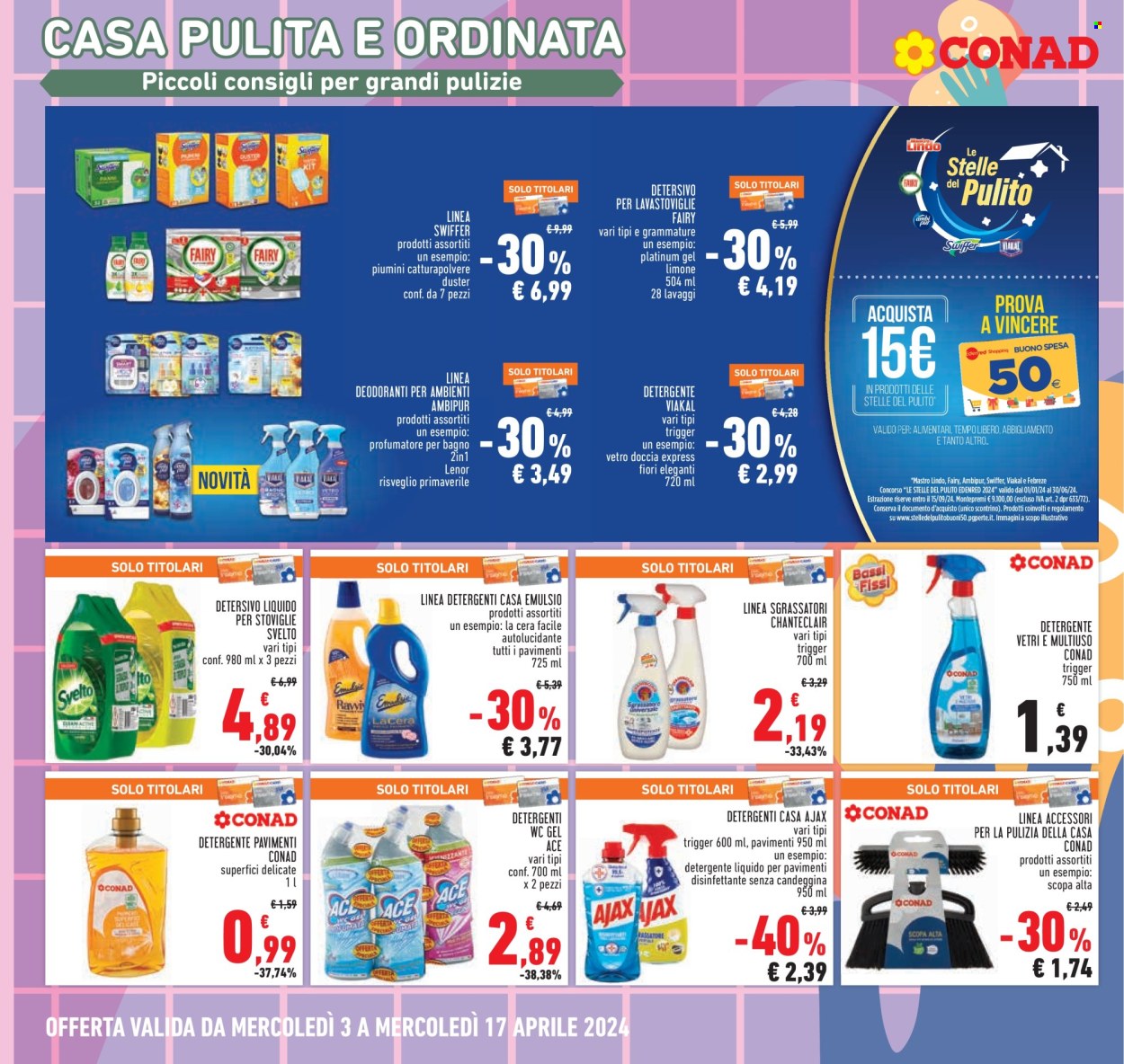 Volantino Conad - 3/4/2024 - 17/4/2024. Pagina 18