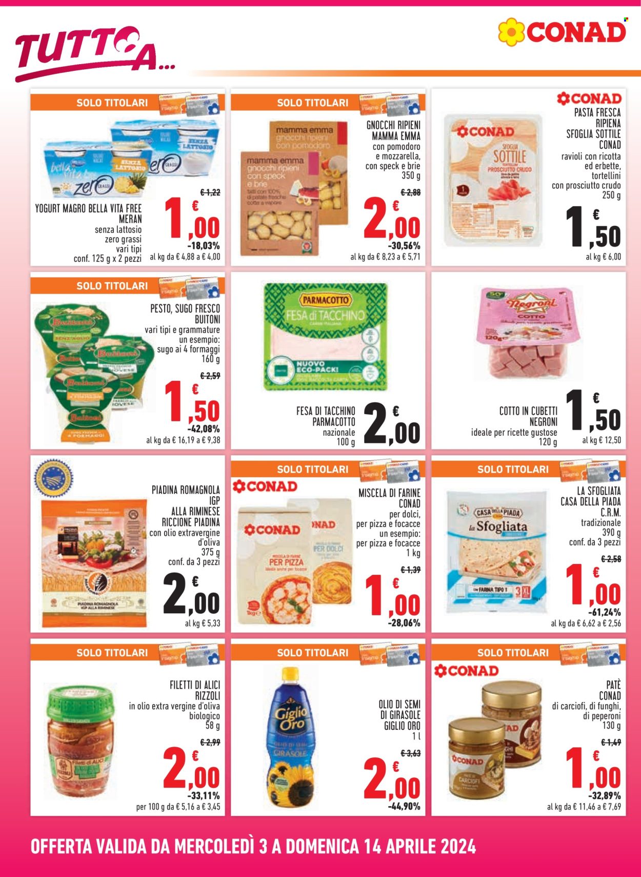 Volantino Conad City - 3/4/2024 - 14/4/2024. Pagina 2