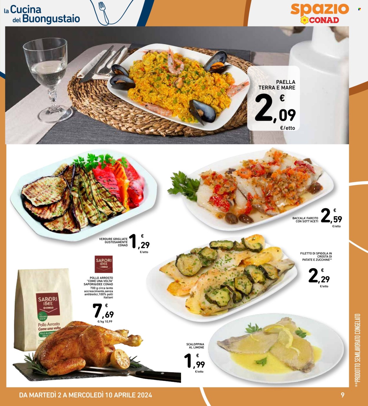 Volantino Spazio Conad - 2/4/2024 - 10/4/2024. Pagina 9