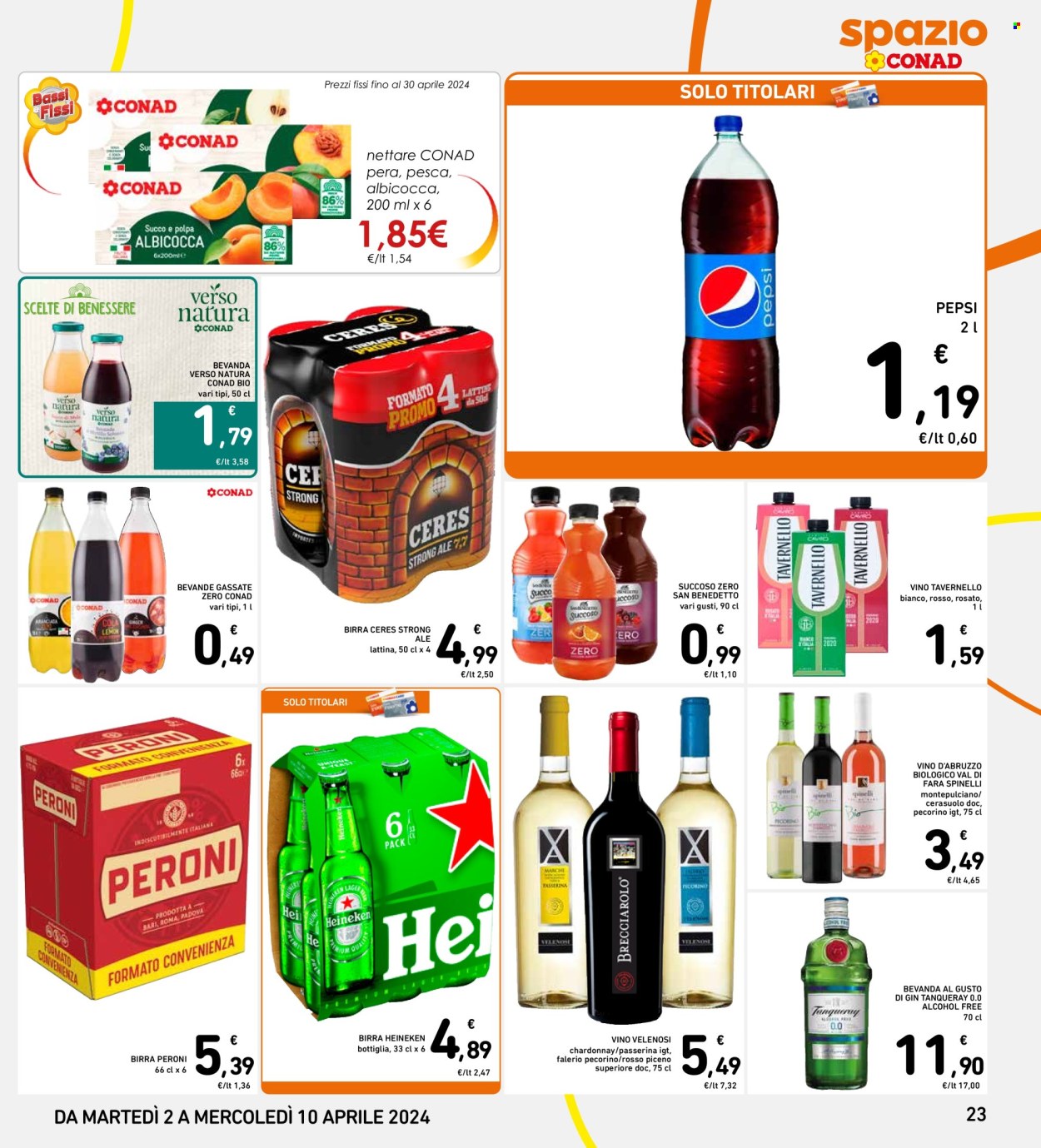 Volantino Spazio Conad - 2/4/2024 - 10/4/2024. Pagina 23