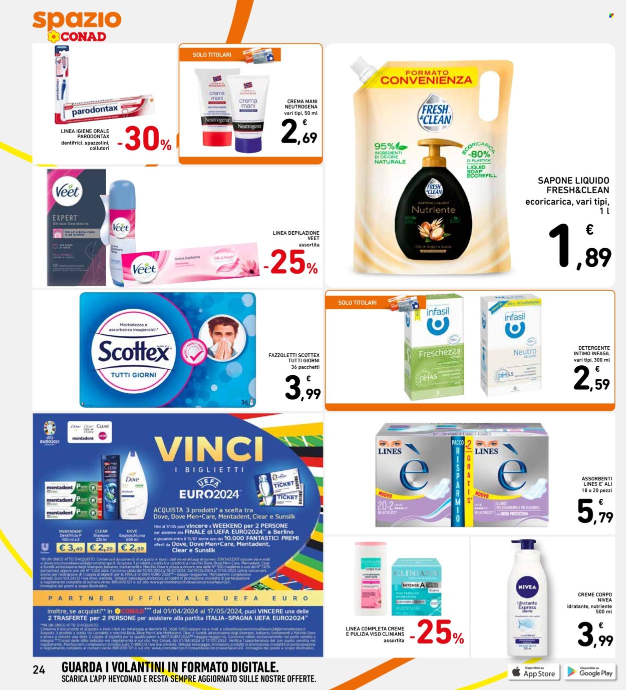 Volantino Spazio Conad - 2/4/2024 - 10/4/2024. Pagina 24