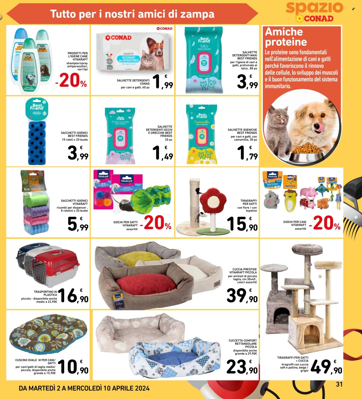 Volantino Spazio Conad - 2/4/2024 - 10/4/2024. Pagina 31