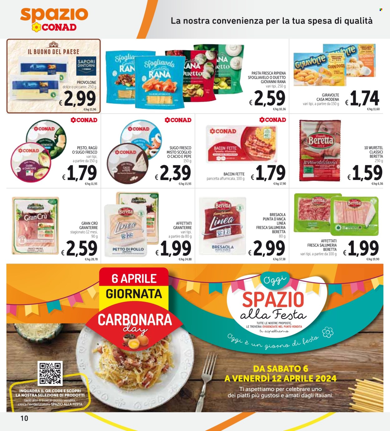 Volantino Spazio Conad - 2/4/2024 - 15/4/2024. Pagina 10