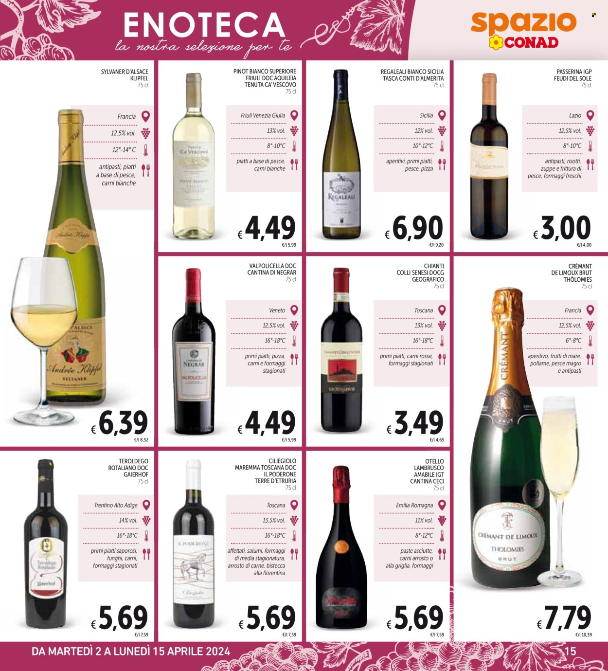 Volantino Spazio Conad - 2/4/2024 - 15/4/2024. Pagina 15
