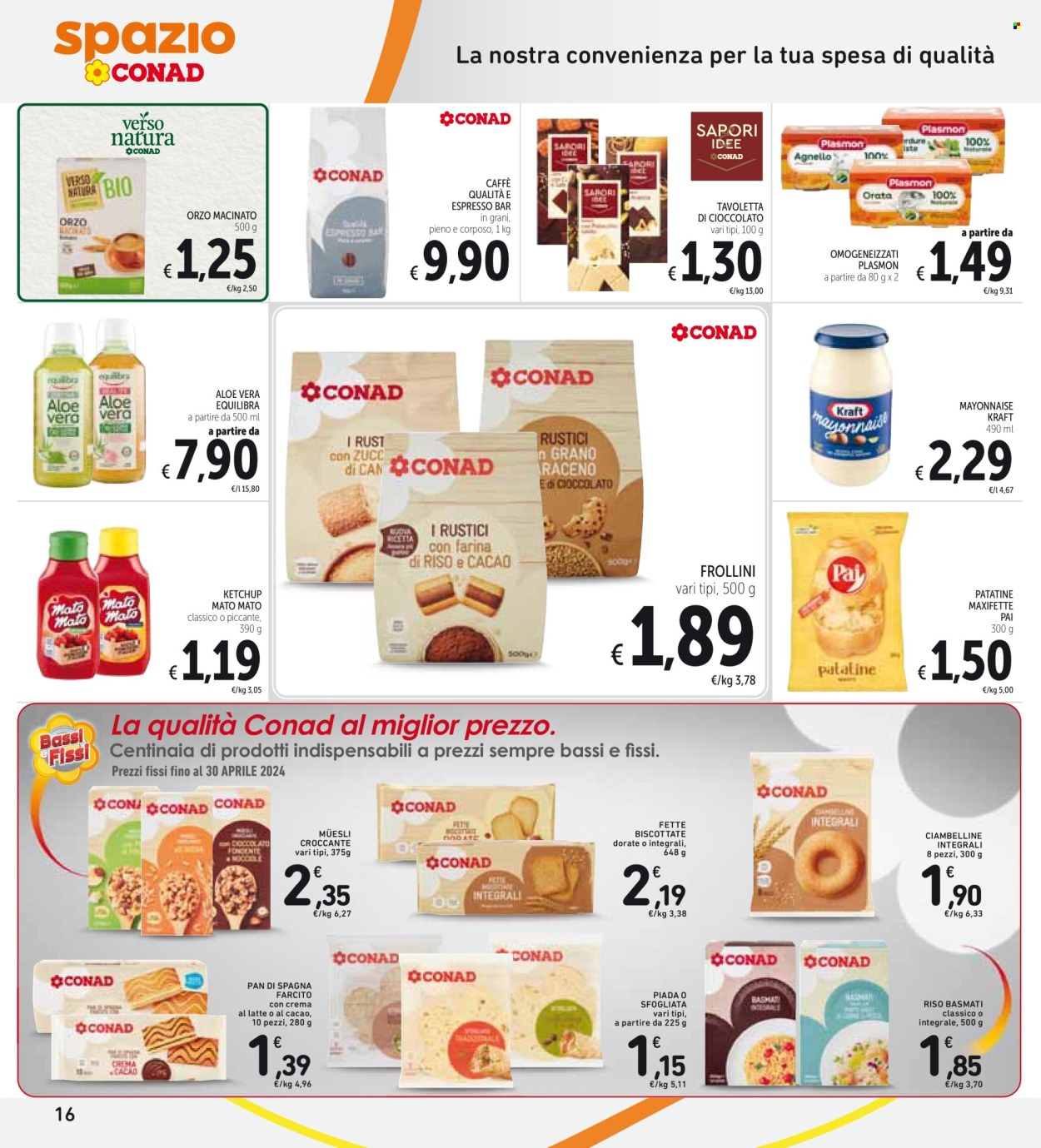 Volantino Spazio Conad - 2/4/2024 - 15/4/2024. Pagina 16