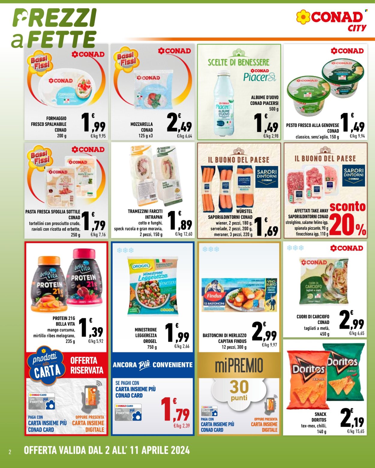Volantino Conad City - 2/4/2024 - 11/4/2024. Pagina 2