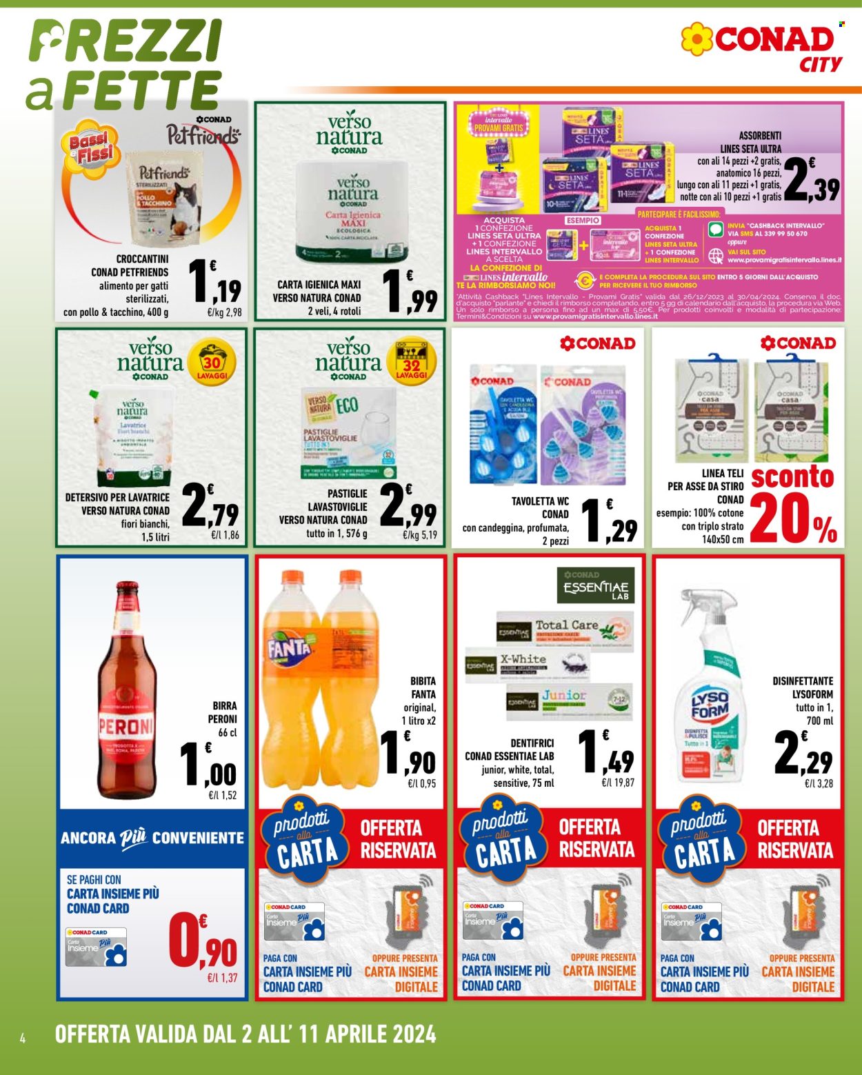 Volantino Conad City - 2/4/2024 - 11/4/2024. Pagina 4