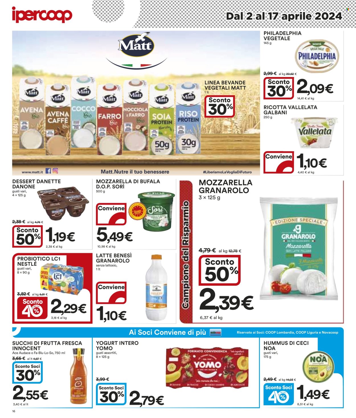 Volantino Coop - 2/4/2024 - 17/4/2024. Pagina 16