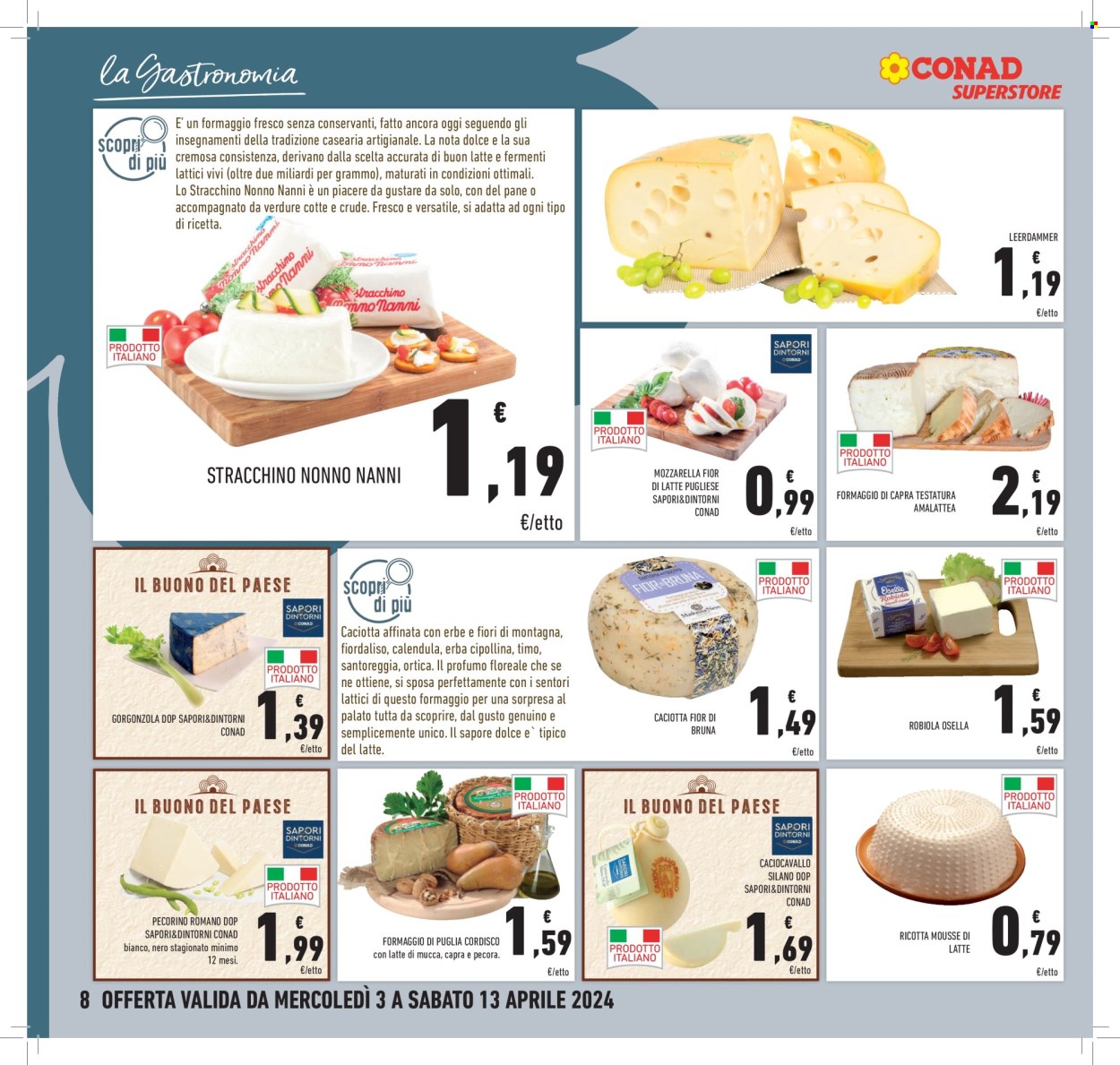 Volantino Conad Superstore - 3/4/2024 - 13/4/2024. Pagina 8