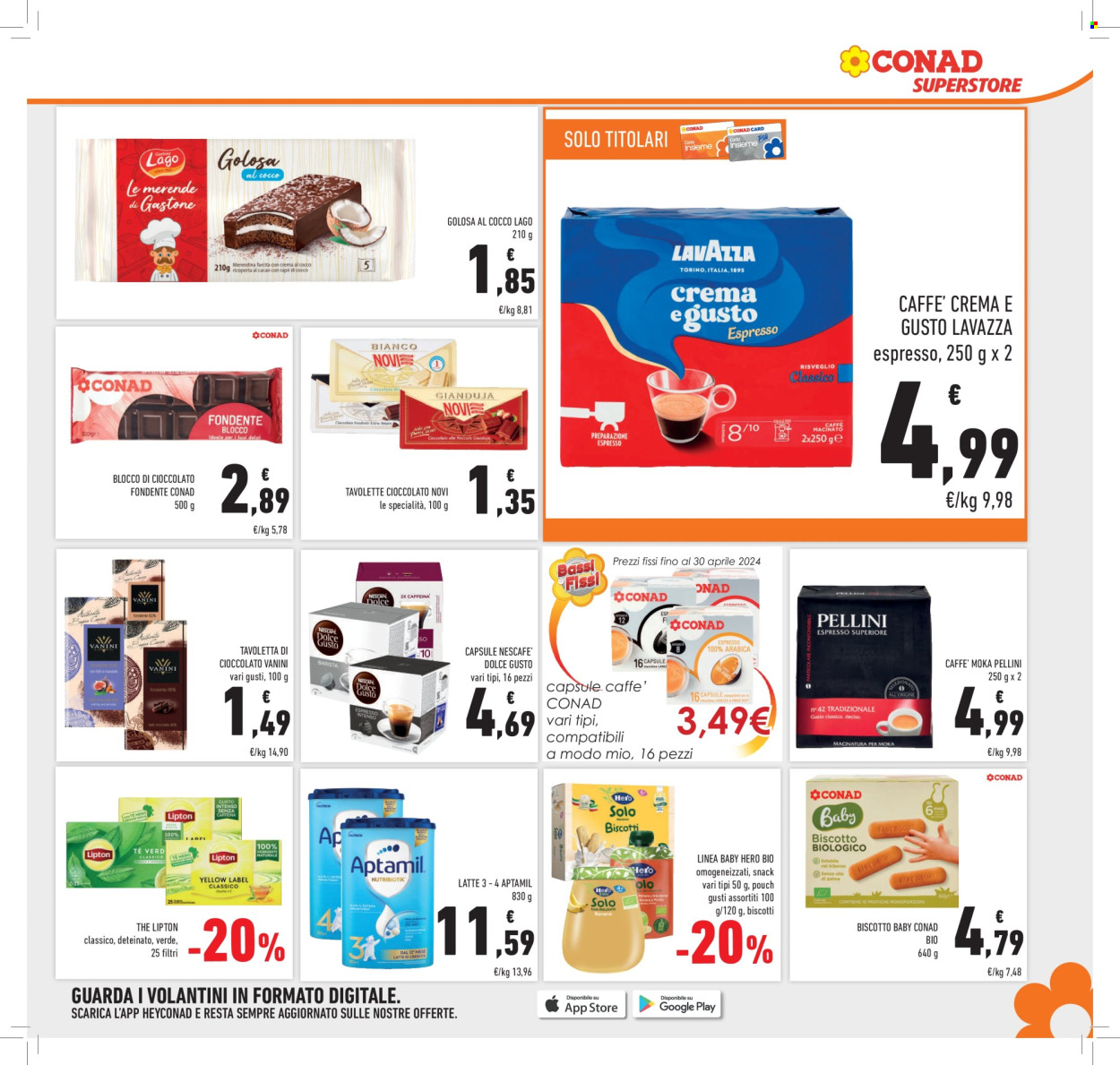 Volantino Conad Superstore - 3/4/2024 - 13/4/2024. Pagina 19