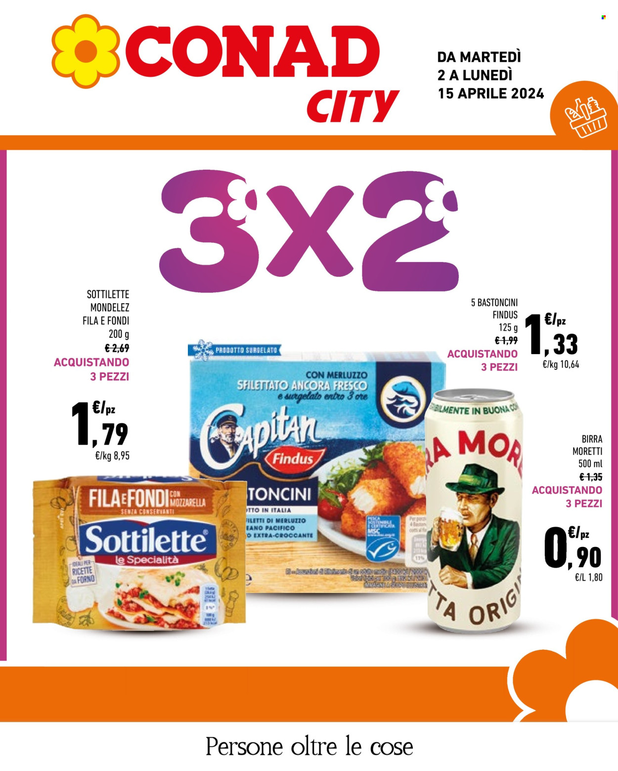 Volantino Conad - 2/4/2024 - 15/4/2024. Pagina 1