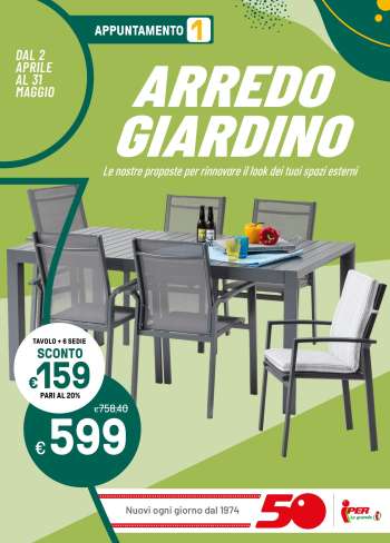 Volantino Iper, La grande i - 2/4/2024 - 31/5/2024.