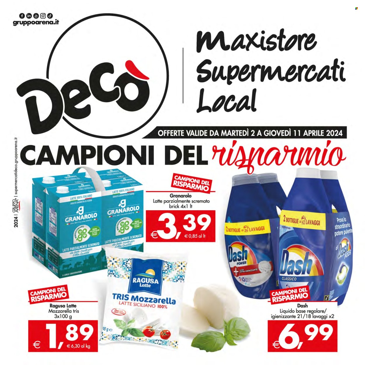 Volantino Deco - 2/4/2024 - 11/4/2024. Pagina 1