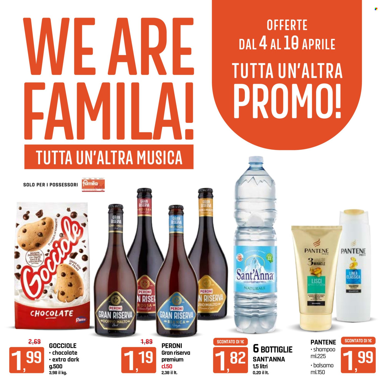 Volantino Famila - 4/4/2024 - 10/4/2024. Pagina 1