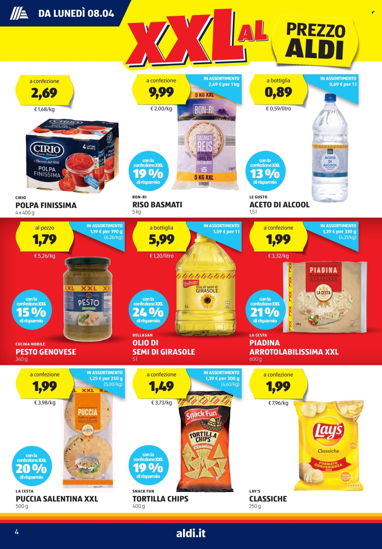 Volantino Aldi - 8/4/2024 - 14/4/2024. Pagina 4
