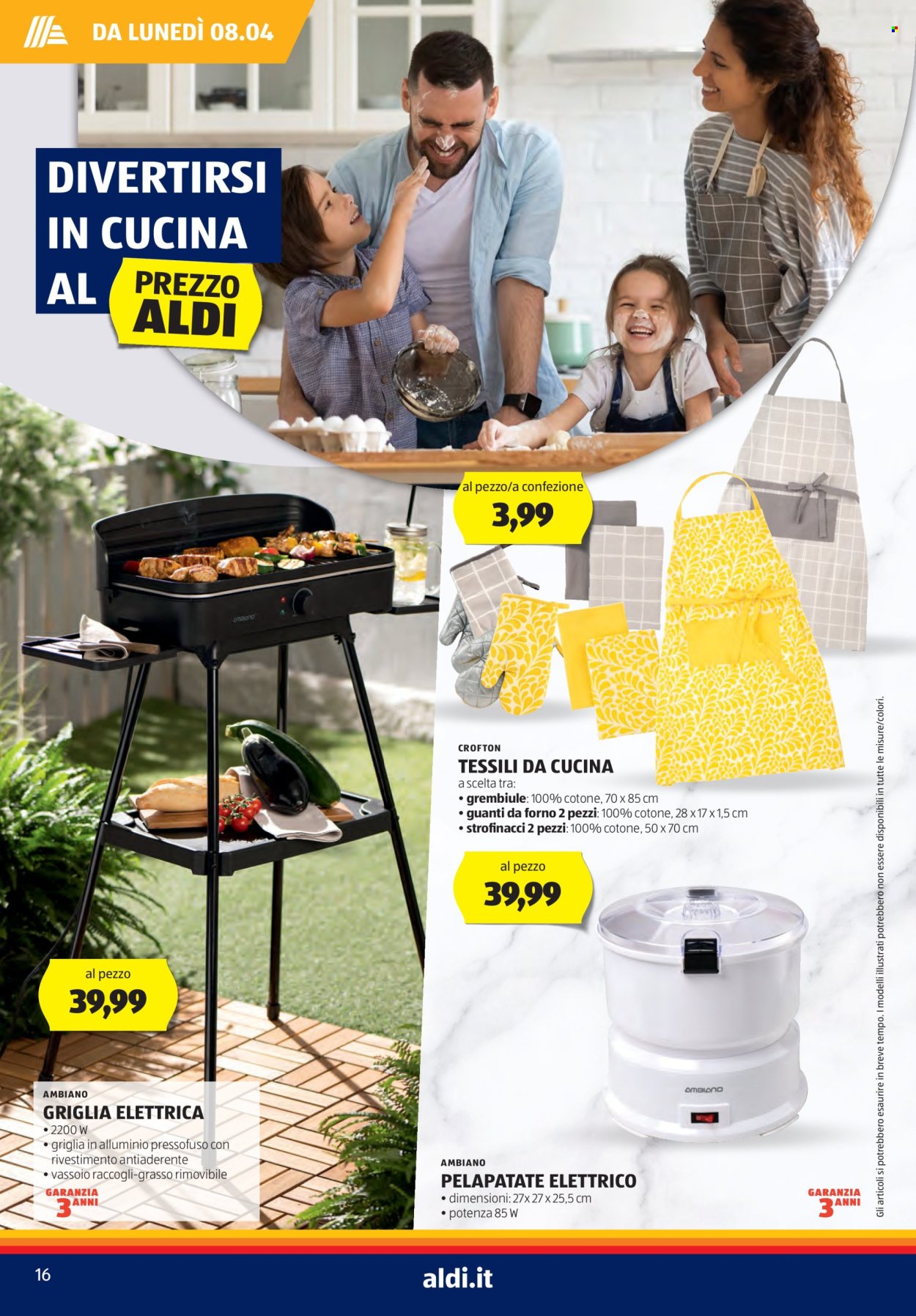 Volantino Aldi - 8/4/2024 - 14/4/2024. Pagina 16