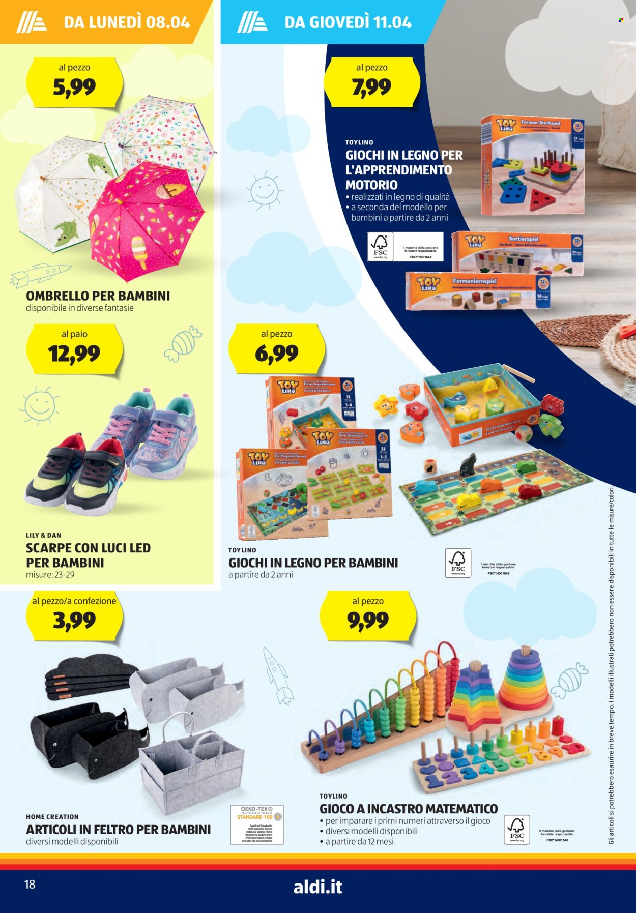 Volantino Aldi - 8/4/2024 - 14/4/2024. Pagina 18