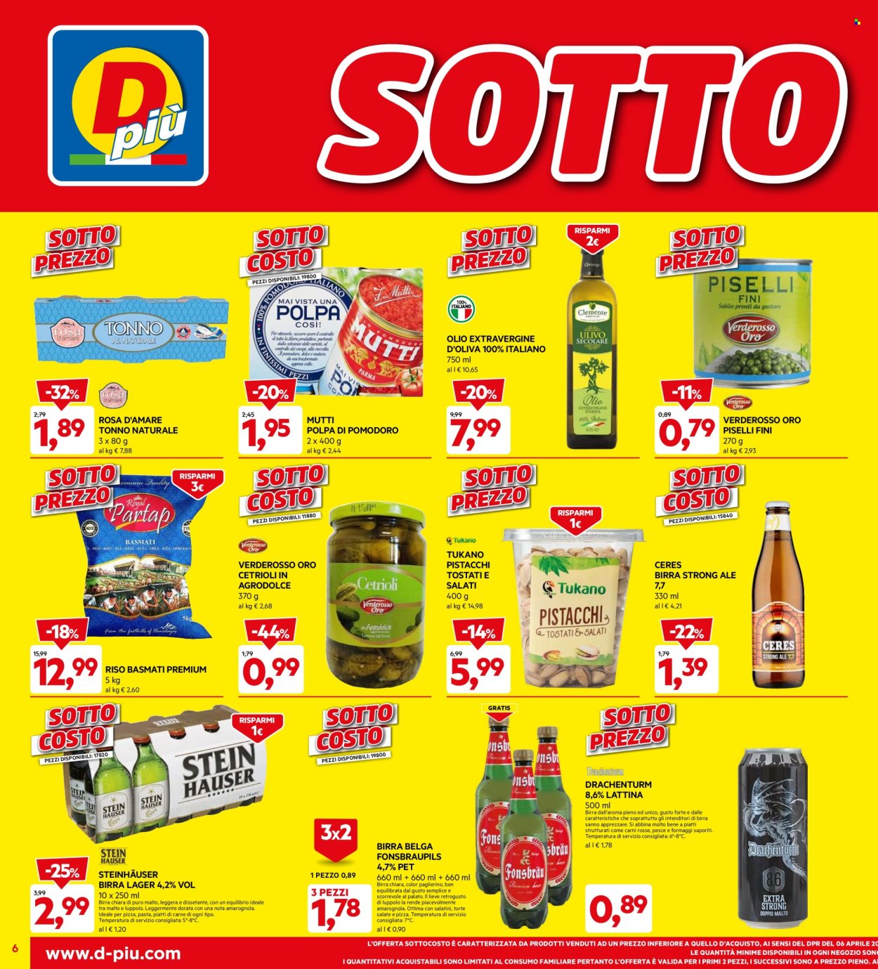 Volantino Dpiù - 4/4/2024 - 13/4/2024. Pagina 6