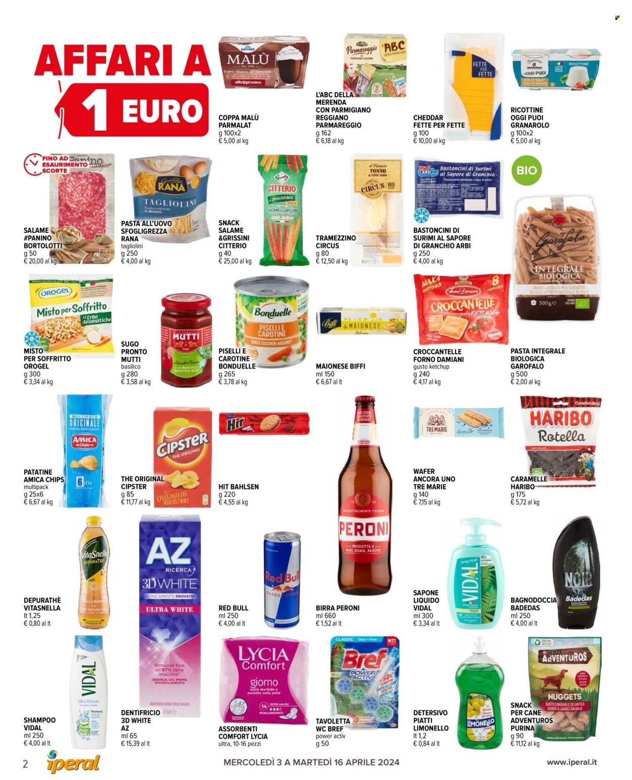 Volantino Iperal - 3/4/2024 - 16/4/2024. Pagina 2