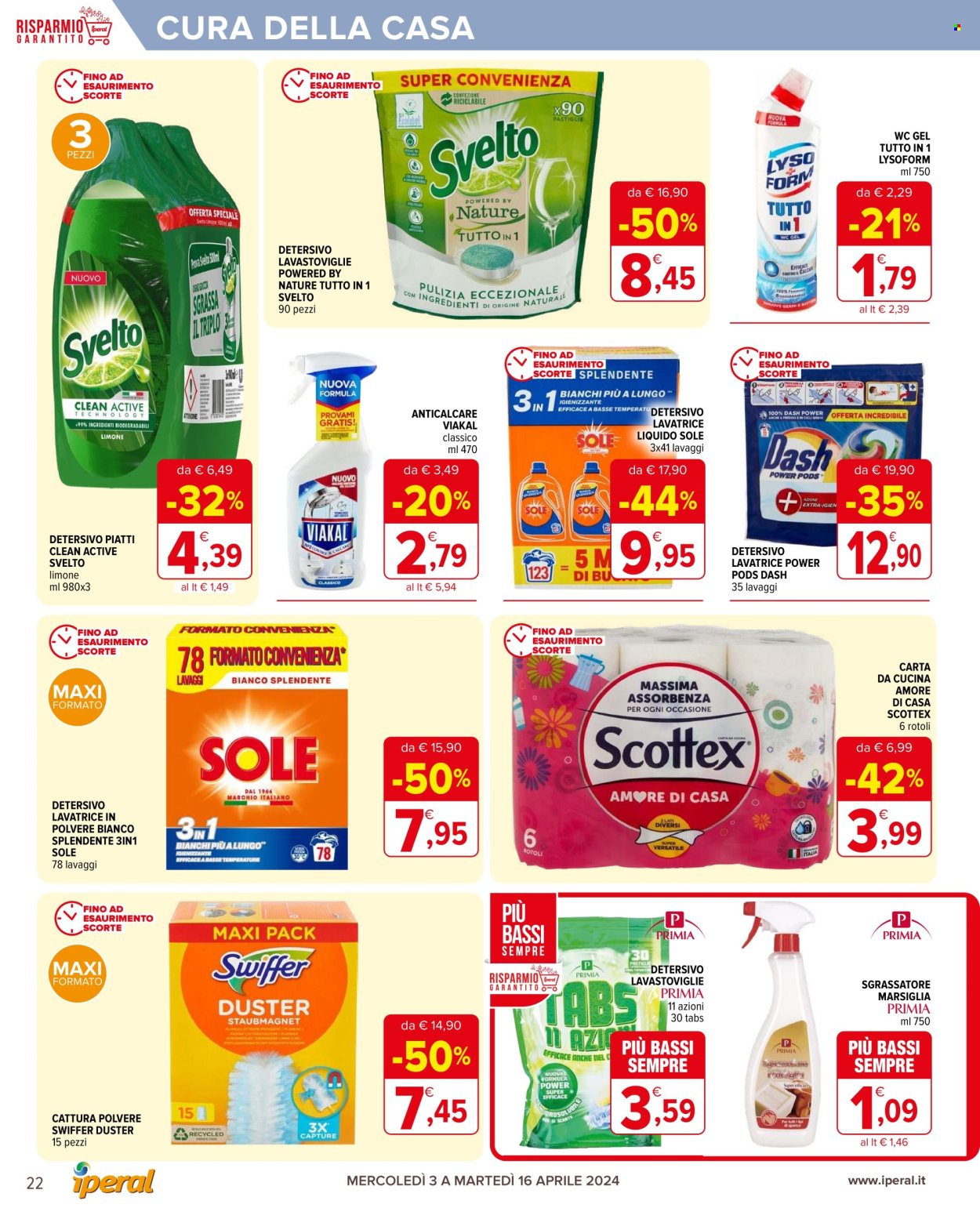Volantino Iperal - 3/4/2024 - 16/4/2024. Pagina 22