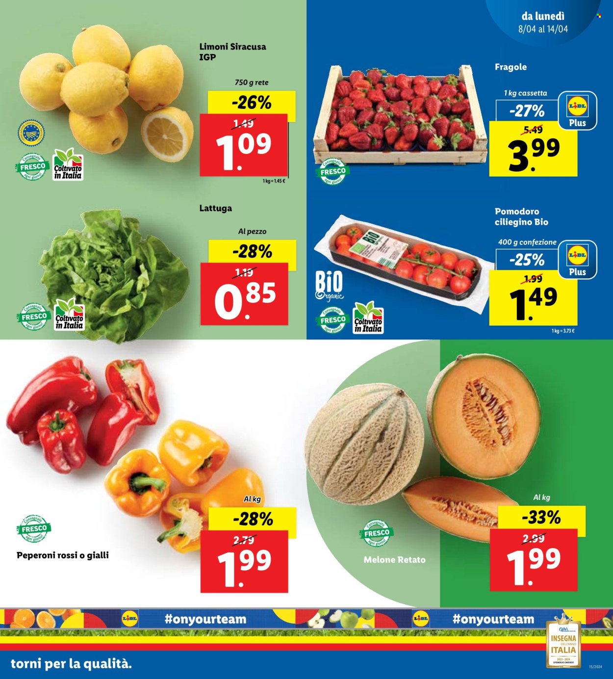 Volantino Lidl - 8/4/2024 - 14/4/2024. Pagina 3