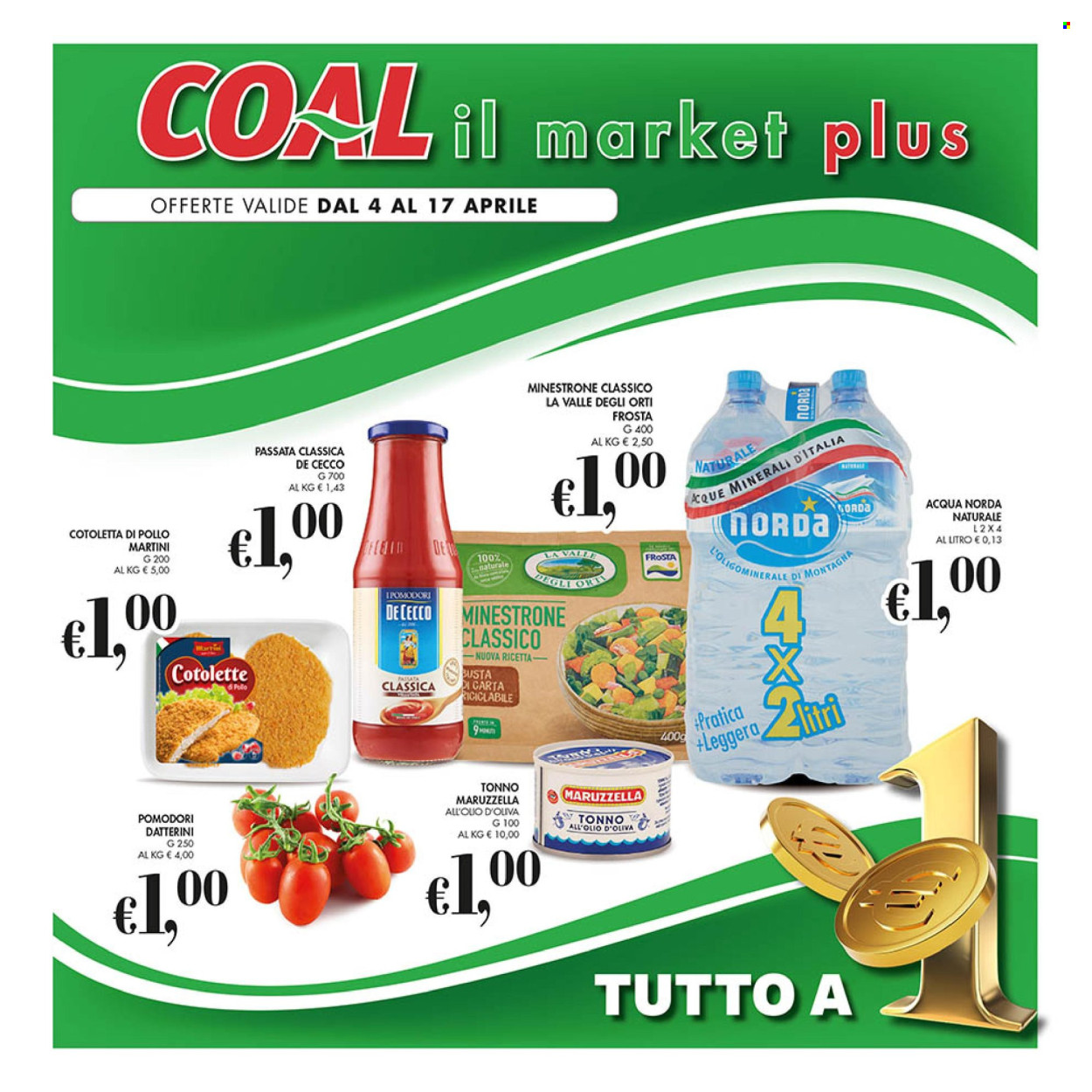 Volantino COAL - 4/4/2024 - 17/4/2024. Pagina 1