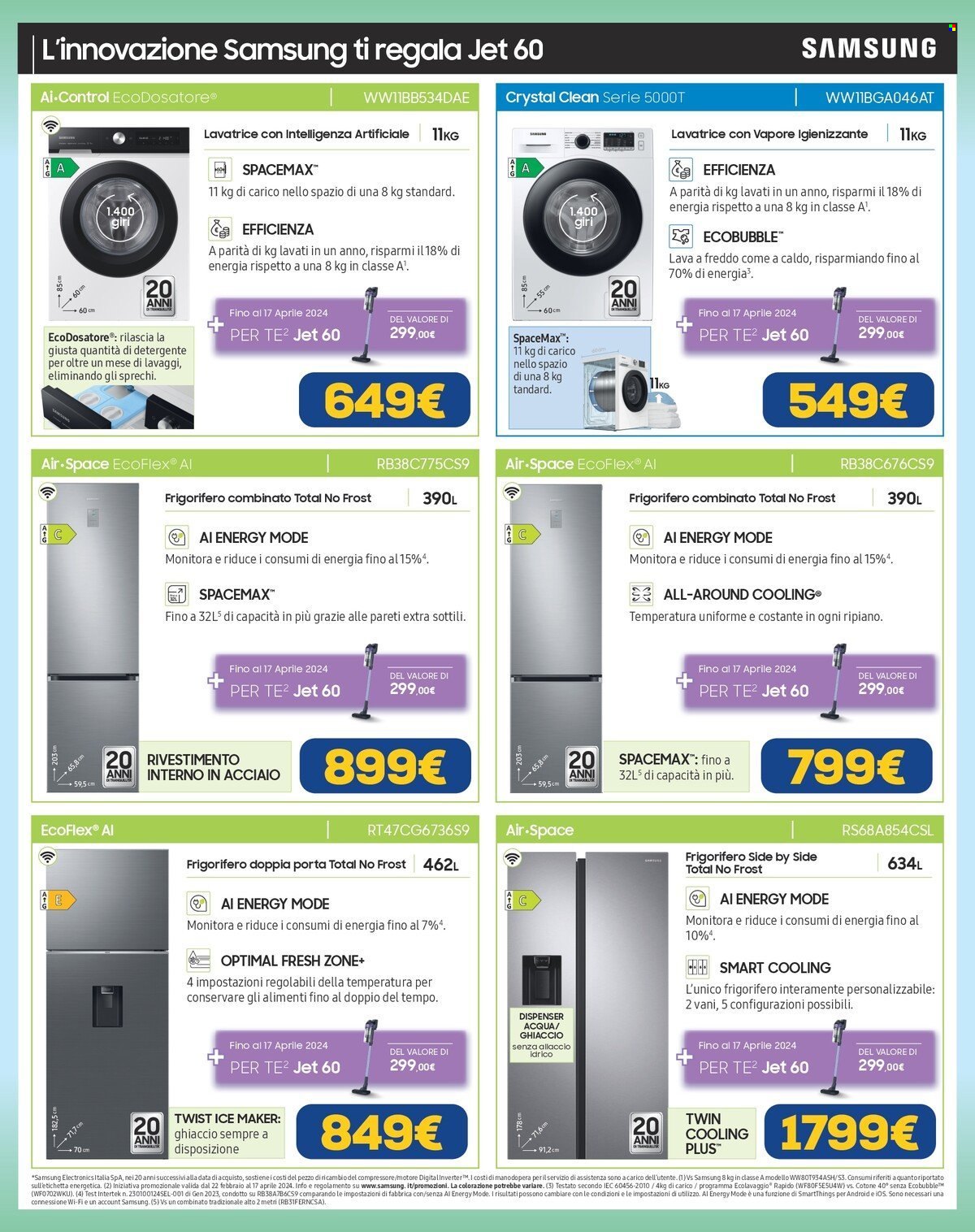 Volantino Euronics - 4/4/2024 - 17/4/2024. Pagina 17