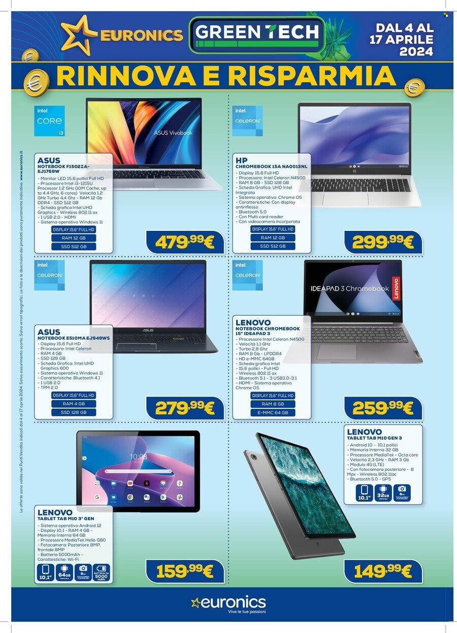 Volantino Euronics - 4/4/2024 - 17/4/2024. Pagina 6
