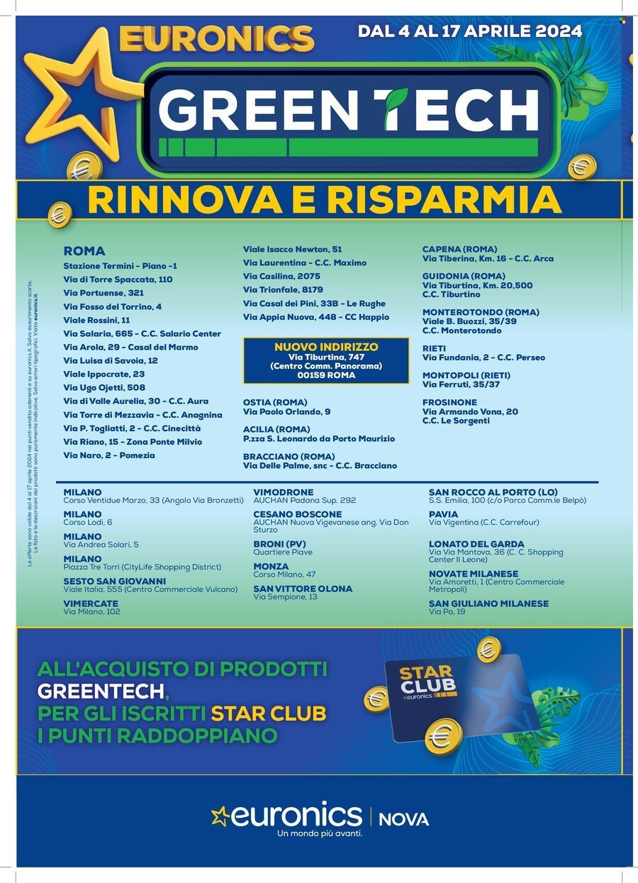 Volantino Euronics - 4/4/2024 - 17/4/2024. Pagina 24