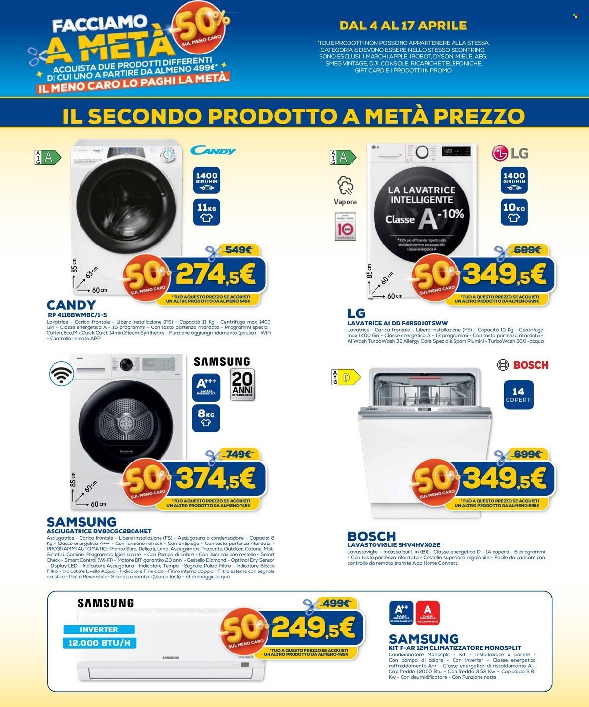 Volantino Euronics - 4/4/2024 - 17/4/2024. Pagina 6