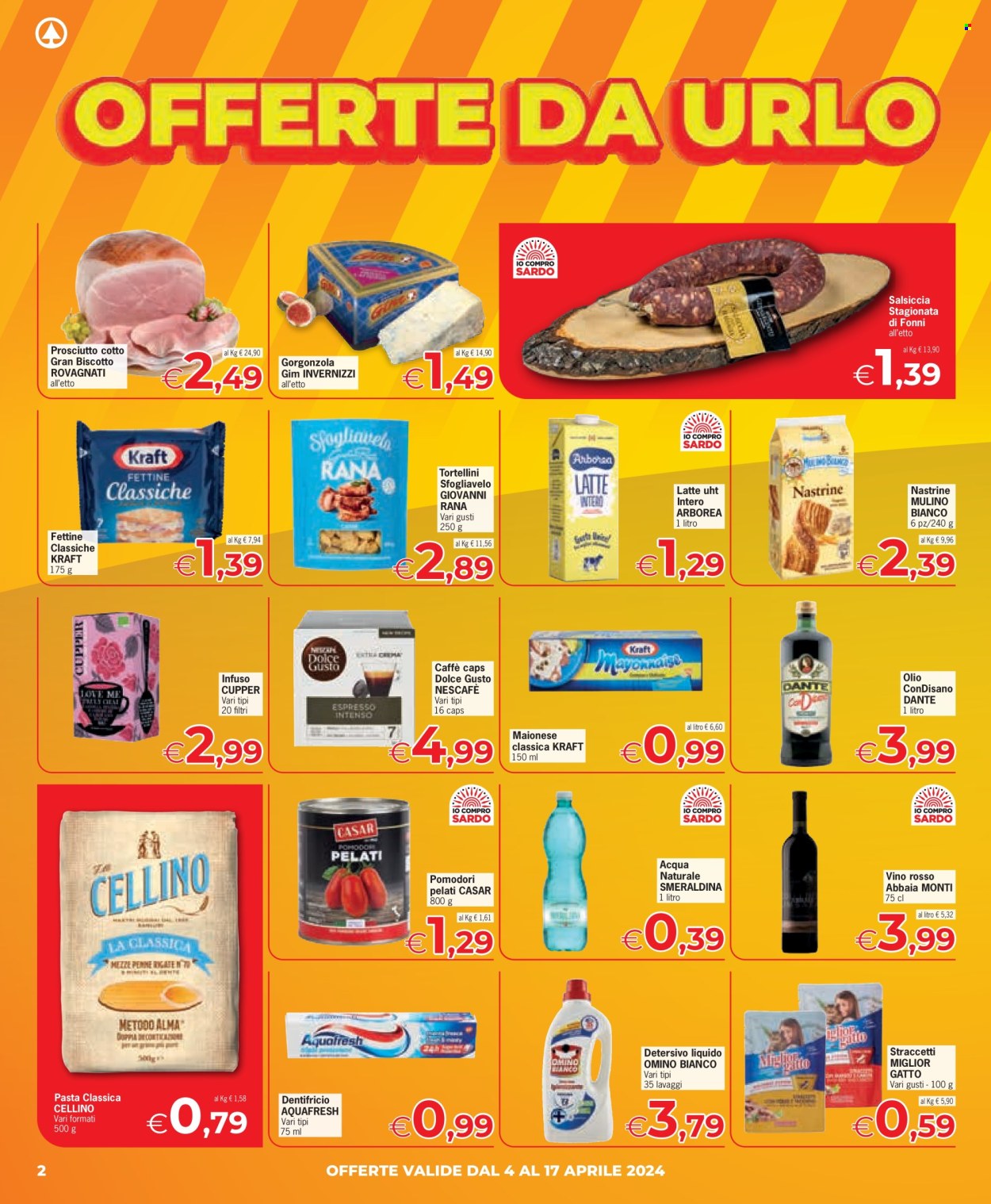 Leták Eurospar - 4.4.2024 - 17.4.2024. Strana 2