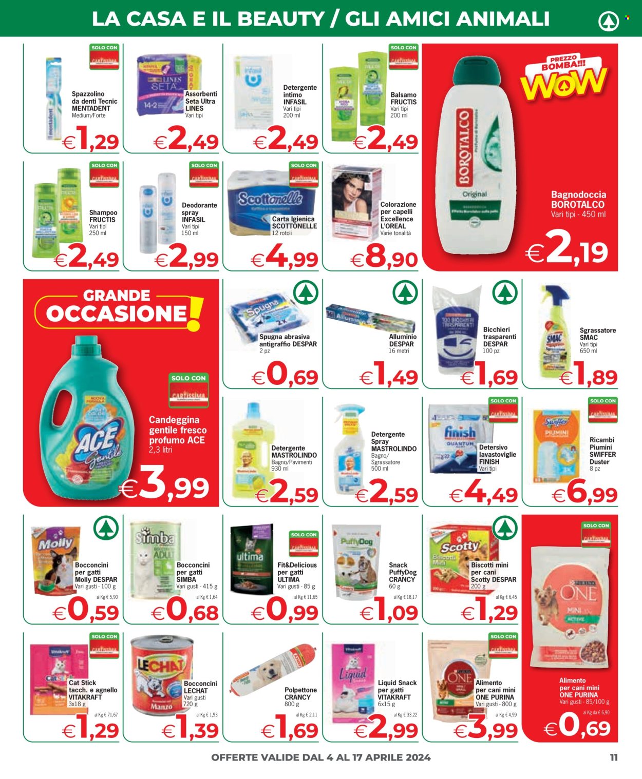 Volantino Eurospar - 4/4/2024 - 17/4/2024. Pagina 11