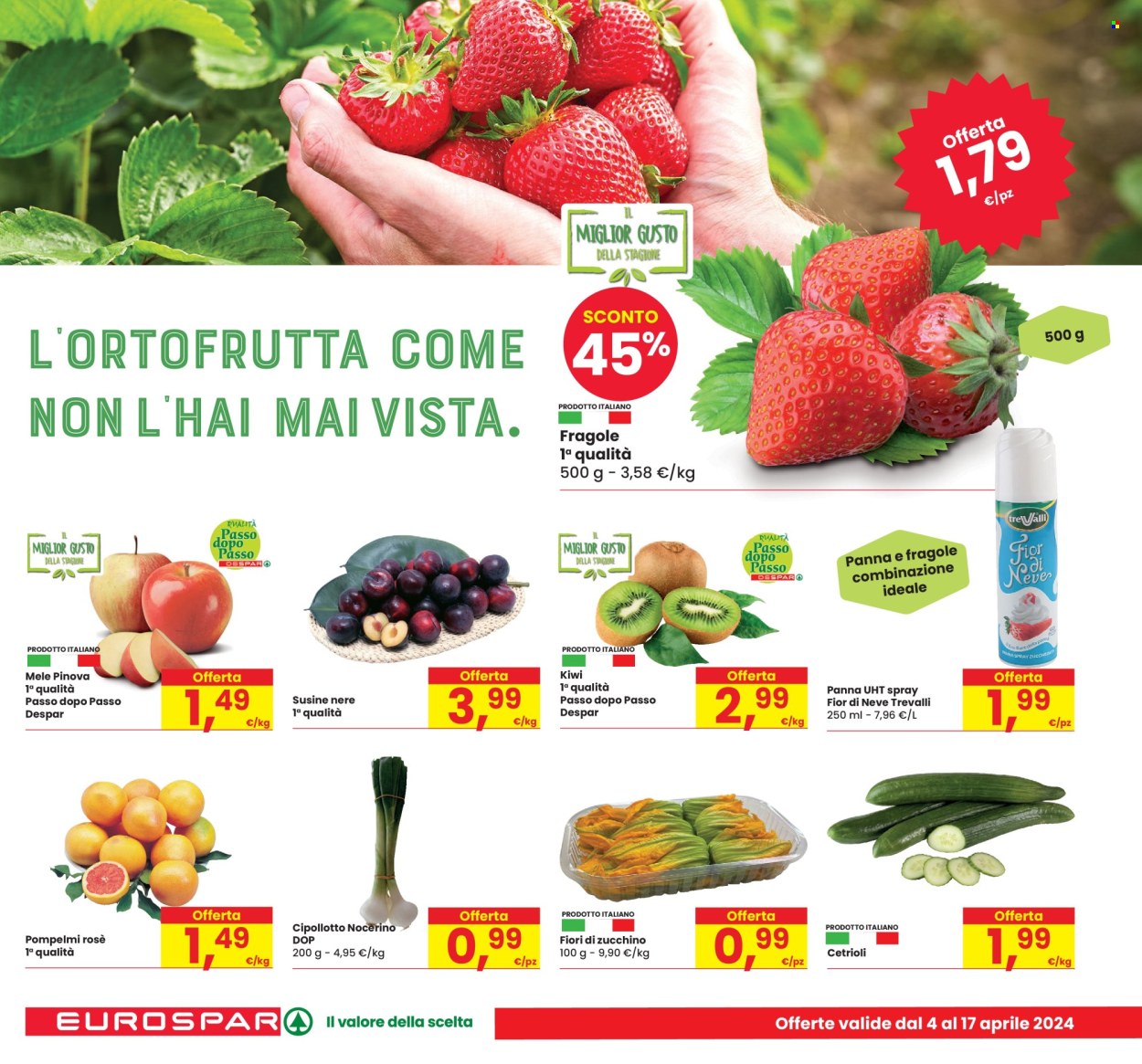 Volantino Eurospar - 4/4/2024 - 17/4/2024. Pagina 4