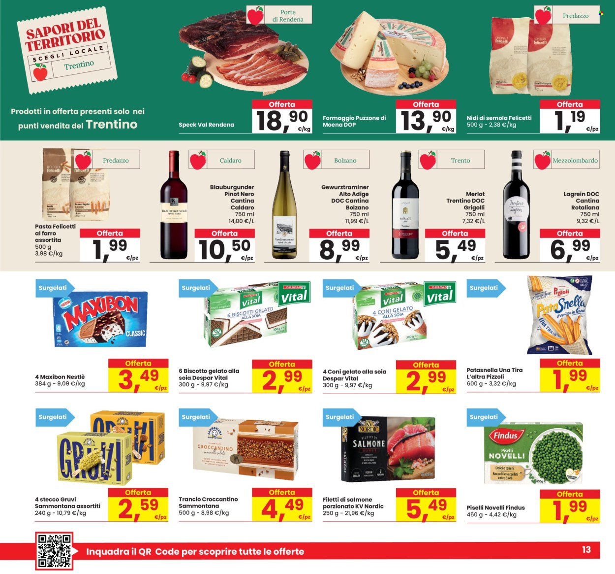 Volantino Eurospar - 4/4/2024 - 17/4/2024. Pagina 13