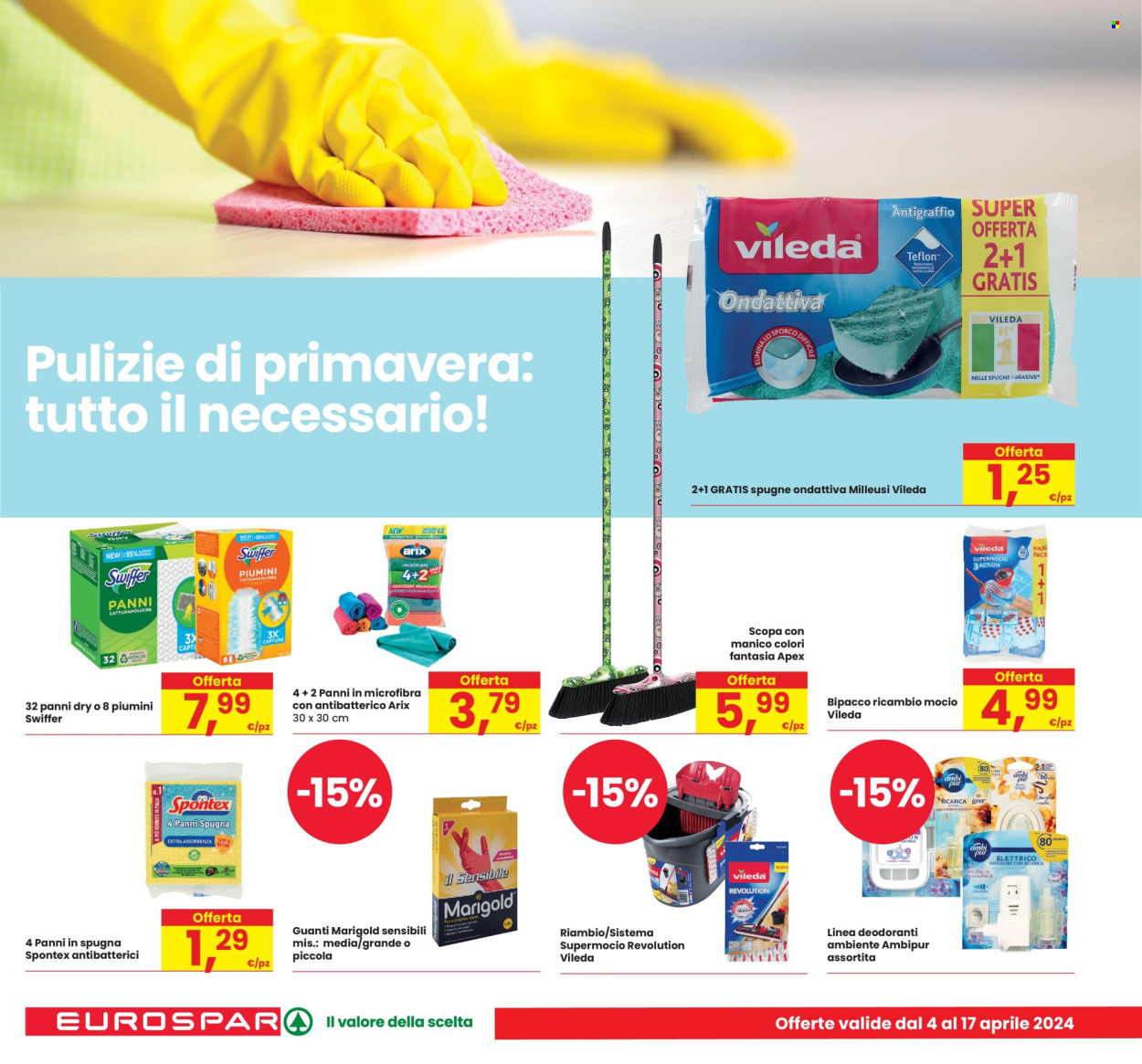 Volantino Eurospar - 4/4/2024 - 17/4/2024. Pagina 22