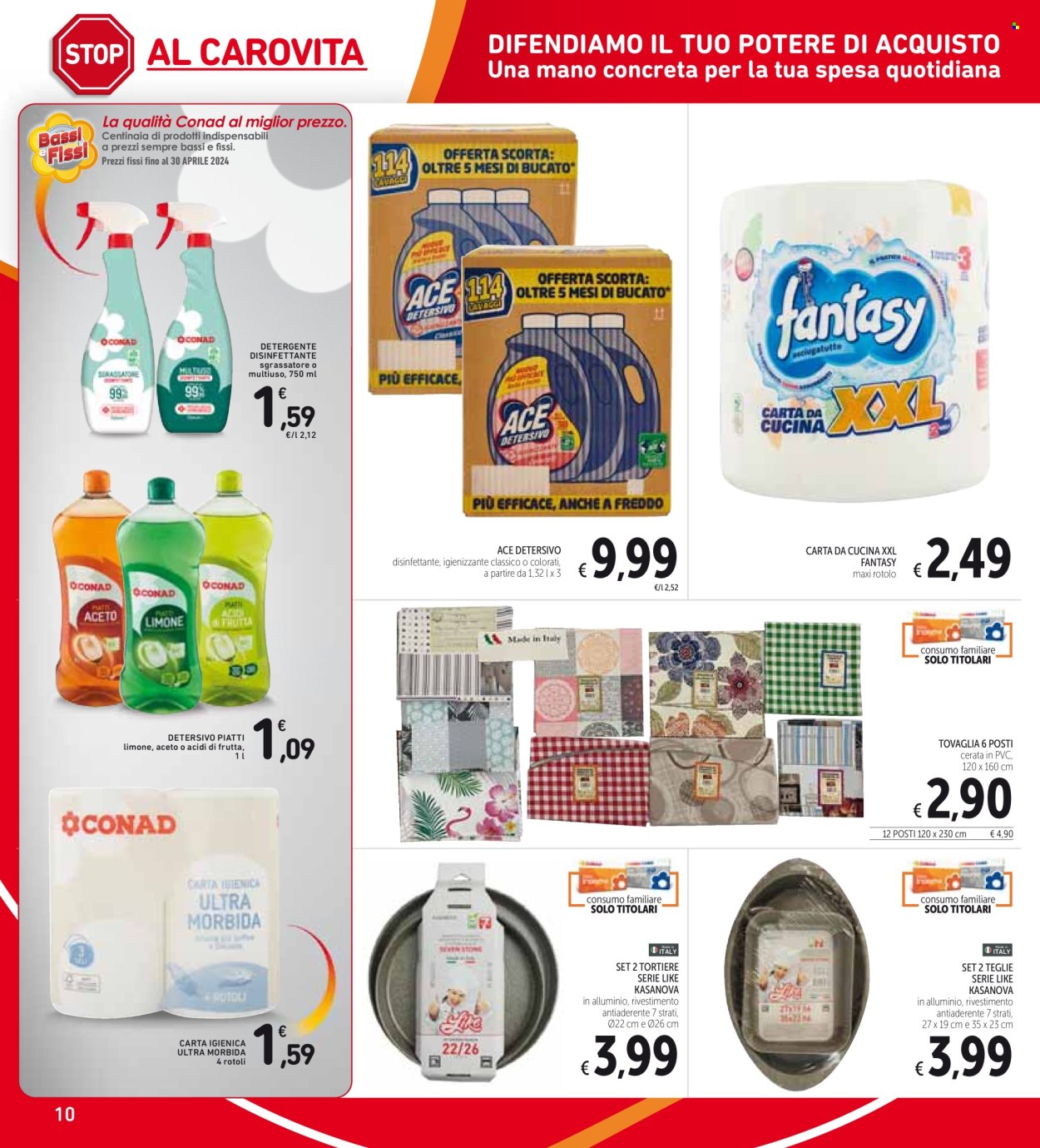 Volantino Spazio Conad - 9/4/2024 - 21/4/2024. Pagina 10