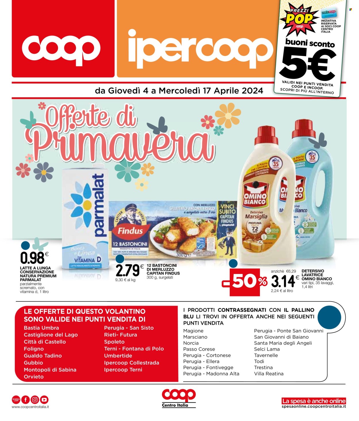 Leták Coop - 4.4.2024 - 17.4.2024. Strana 1