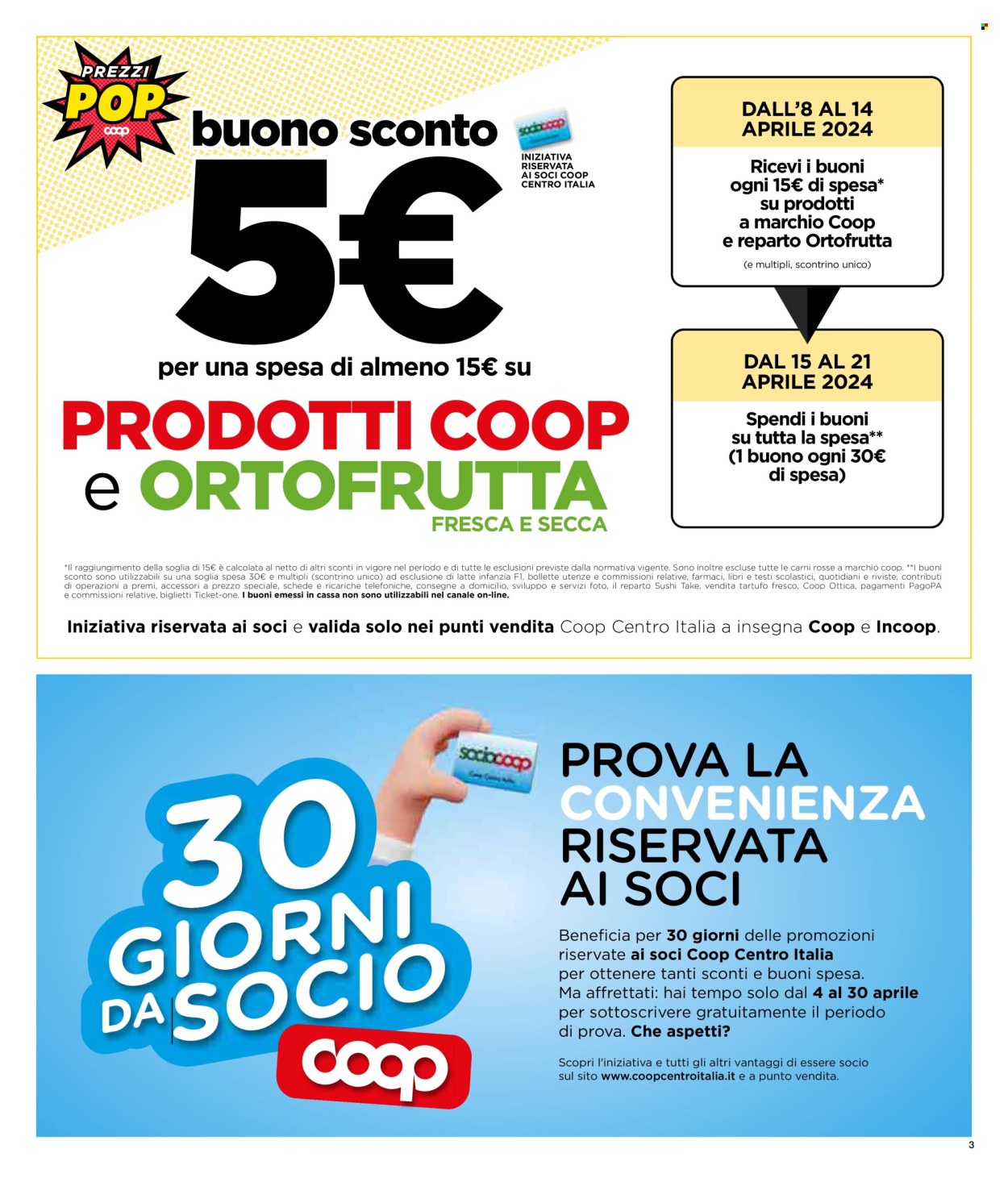 Leták Coop - 4.4.2024 - 17.4.2024. Strana 3