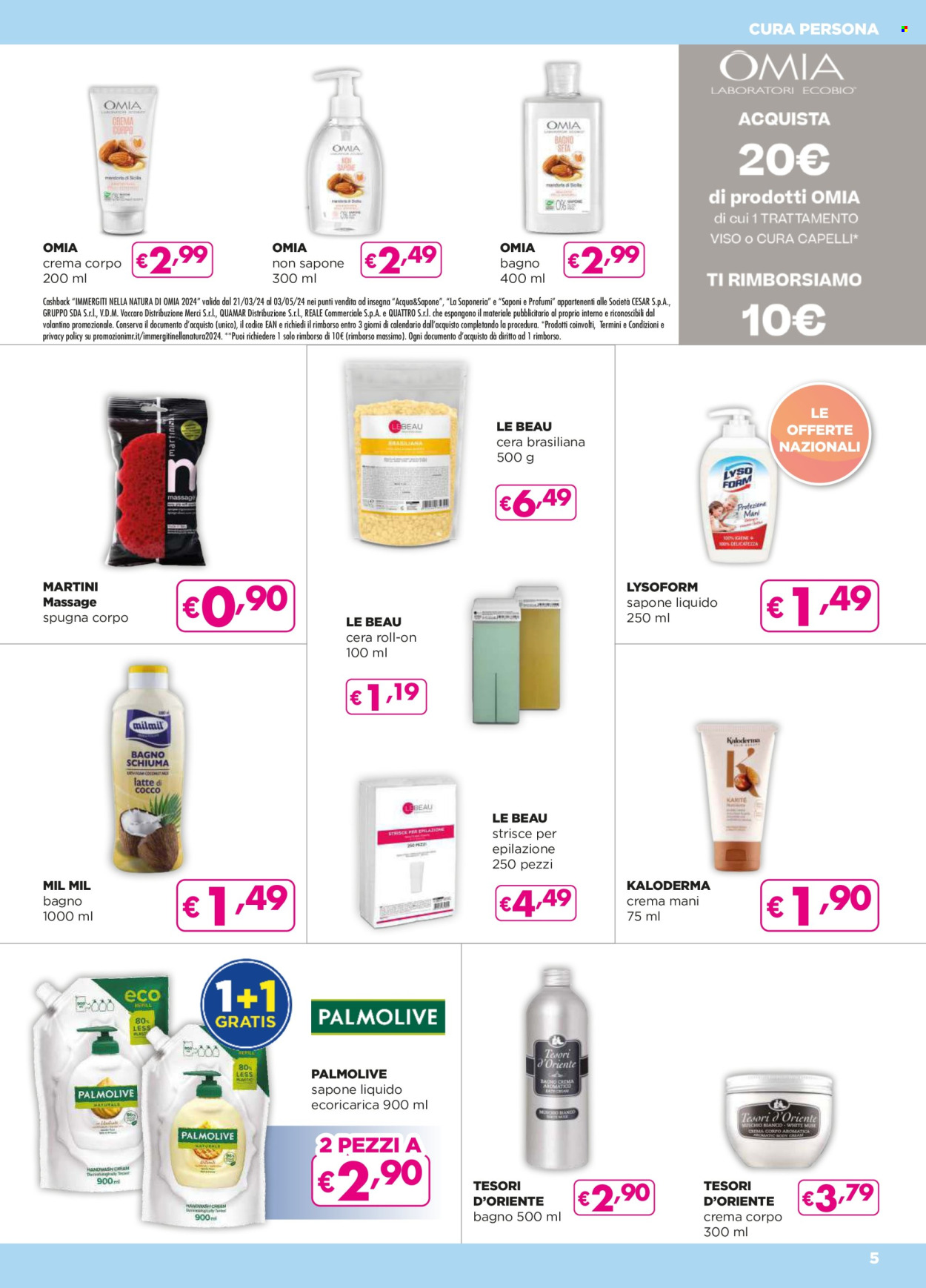Volantino Acqua & Sapone - 11/4/2024 - 30/4/2024. Pagina 5