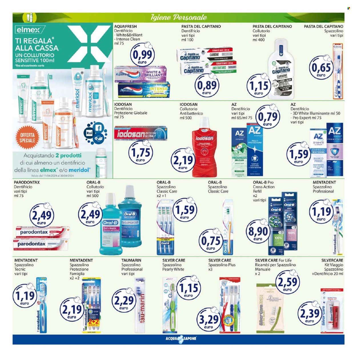 Volantino Acqua & Sapone - 8/4/2024 - 21/4/2024. Pagina 9