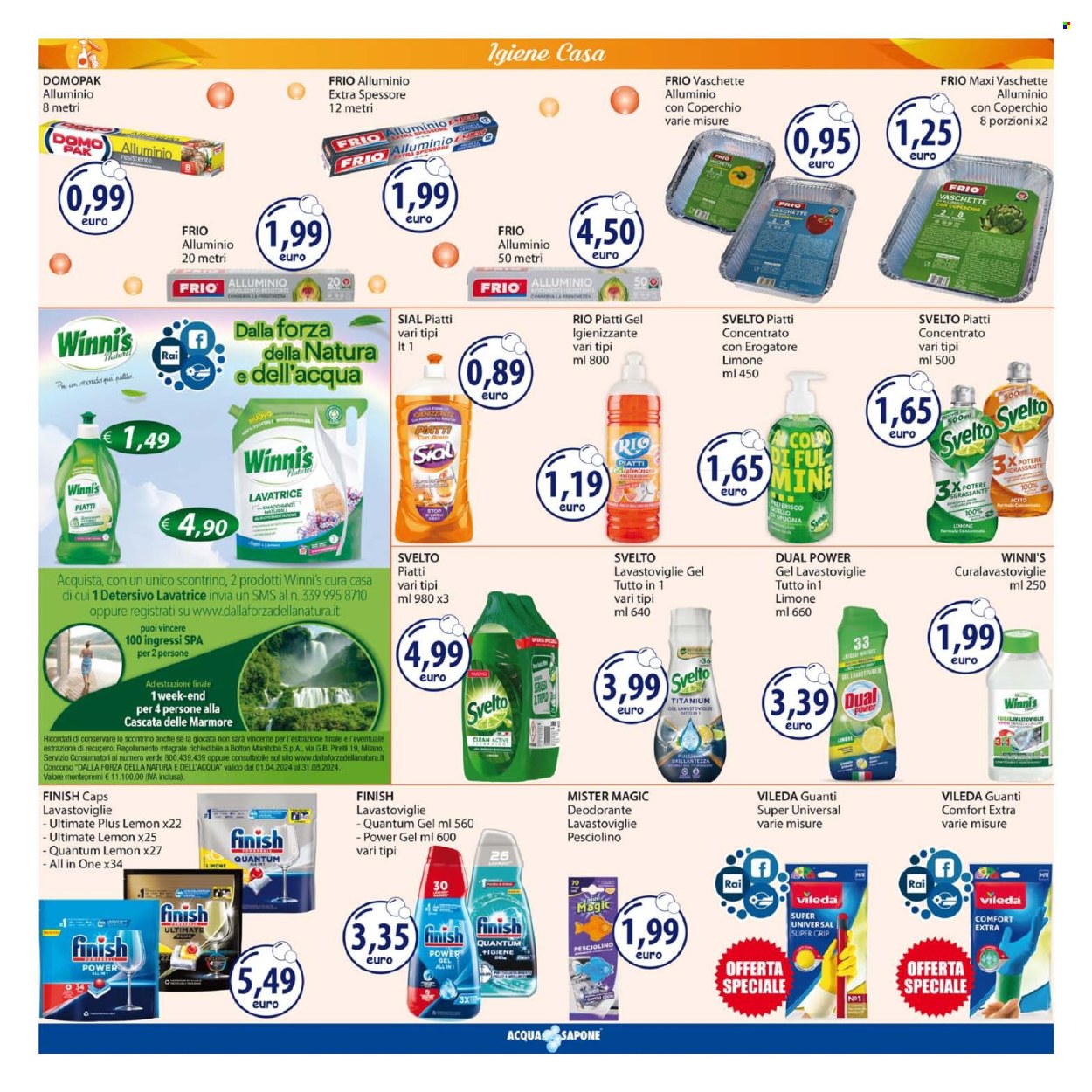Volantino Acqua & Sapone - 8/4/2024 - 21/4/2024. Pagina 14