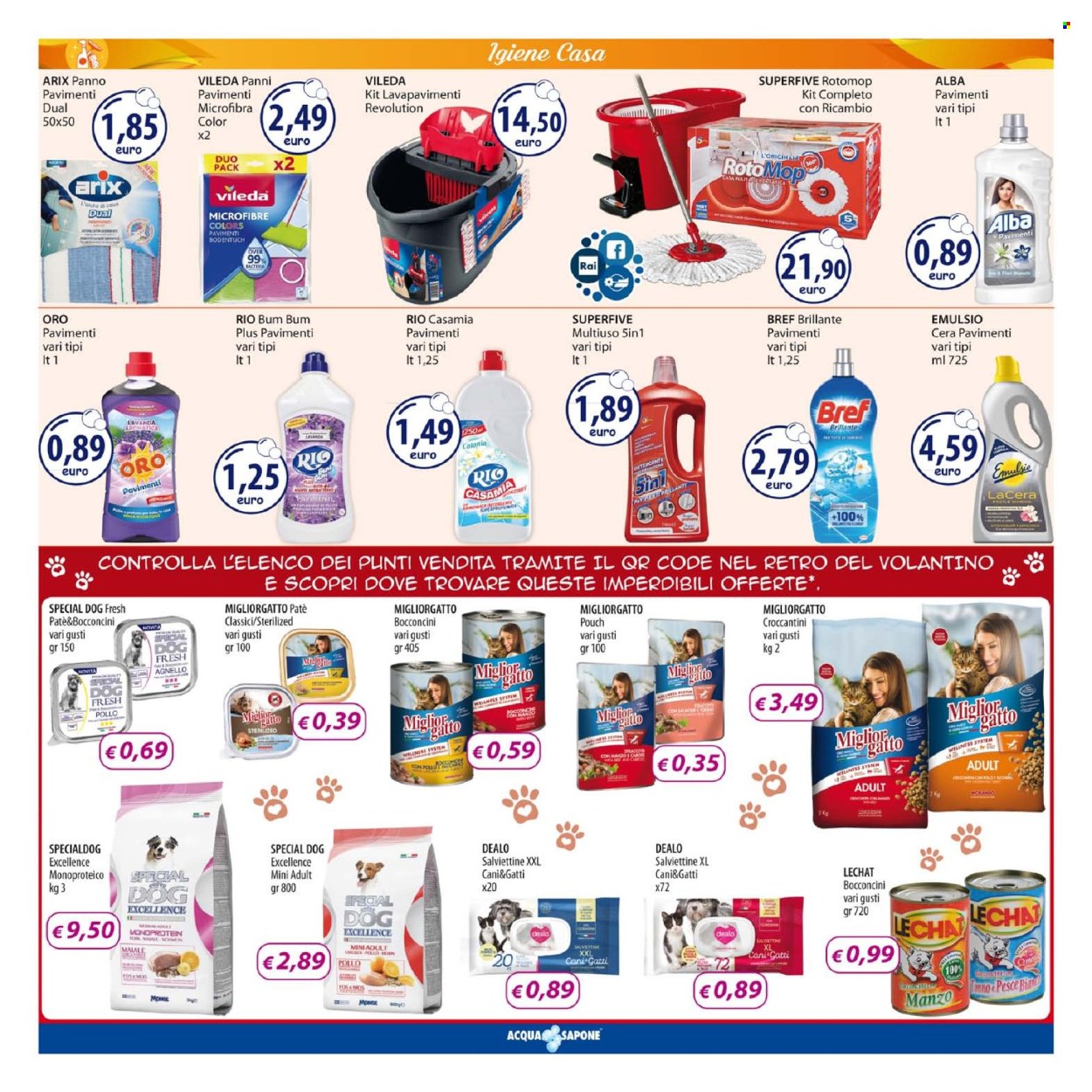 Volantino Acqua & Sapone - 8/4/2024 - 21/4/2024. Pagina 17