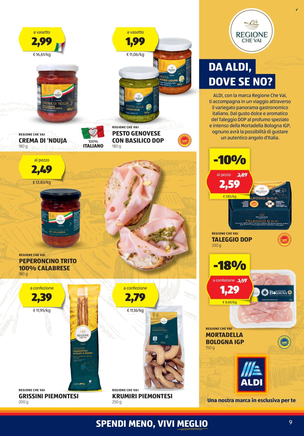 Volantino Aldi - 15/4/2024 - 21/4/2024. Pagina 9