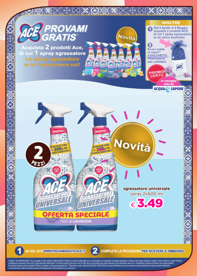 Leták Acqua & Sapone - 7.4.2024 - 27.4.2024. Strana 4