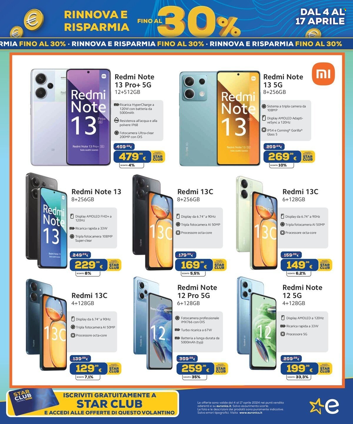 Volantino Euronics - 4/4/2024 - 17/4/2024. Pagina 9