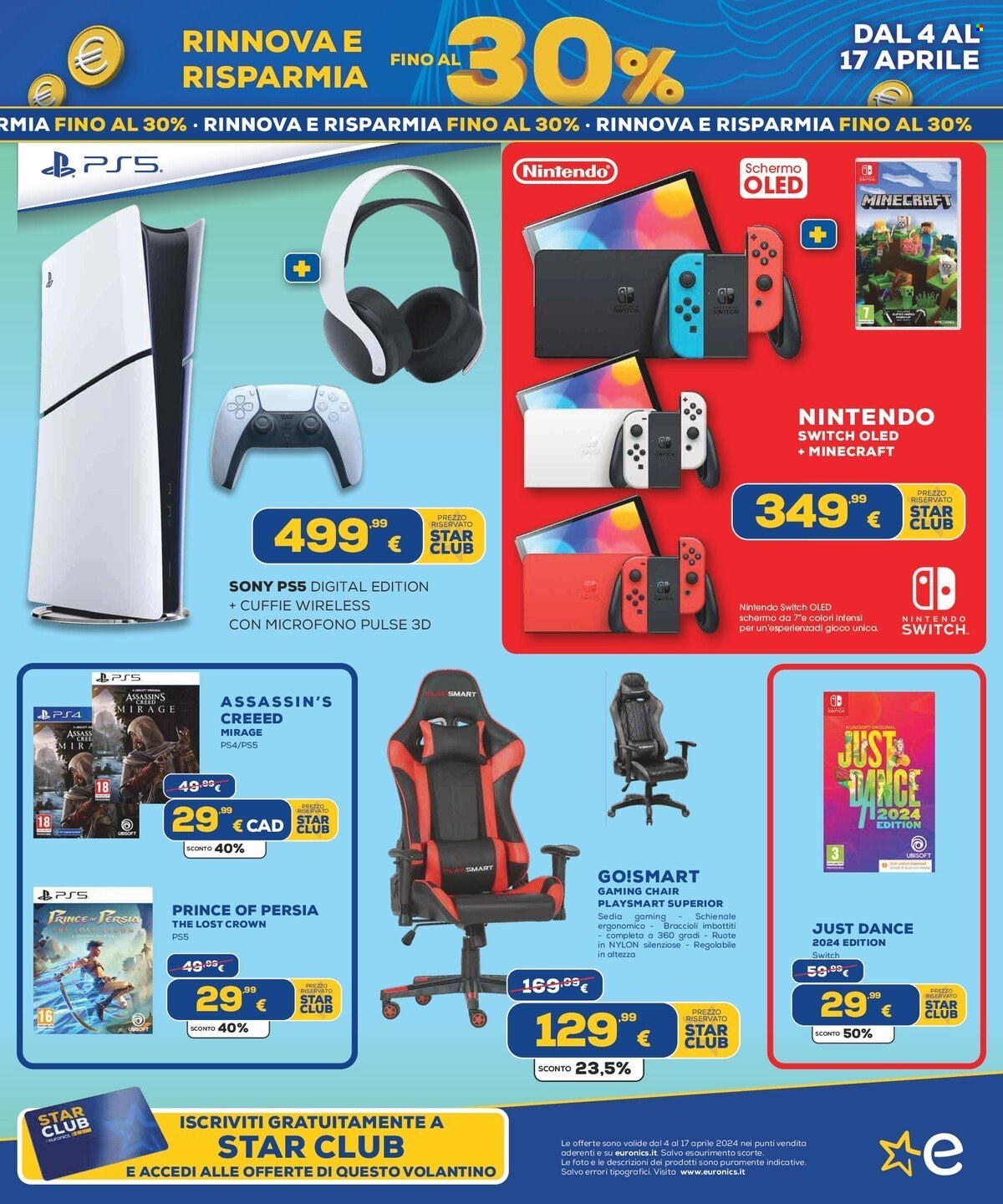 Volantino Euronics - 4/4/2024 - 17/4/2024. Pagina 17