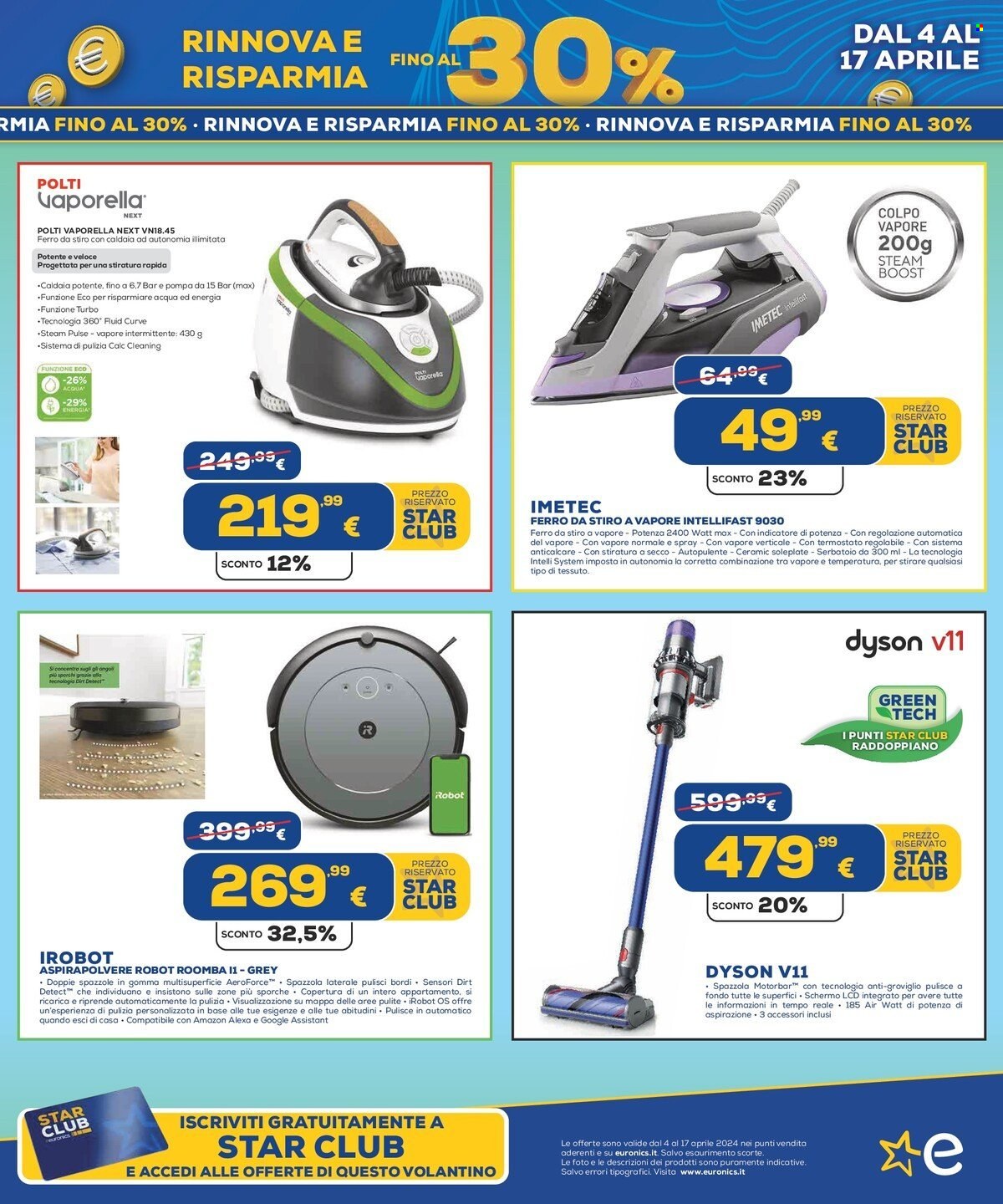 Volantino Euronics - 4/4/2024 - 17/4/2024. Pagina 27