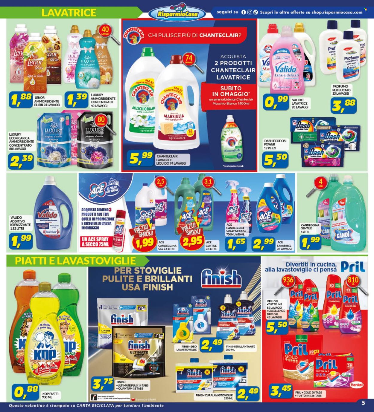 Volantino Risparmio Casa - 11/4/2024 - 21/4/2024. Pagina 5