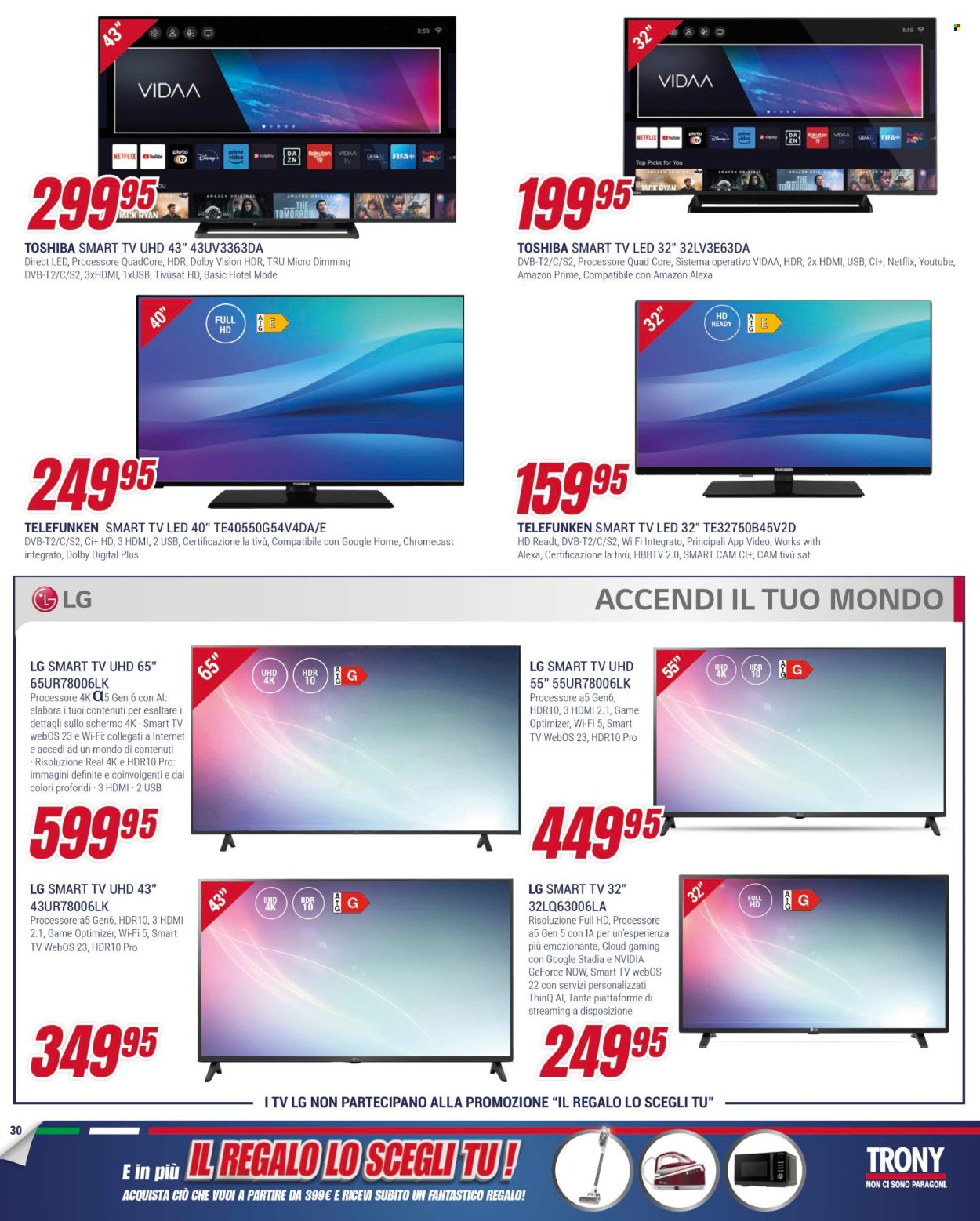 Volantino Trony - 5/4/2024 - 30/4/2024. Pagina 30